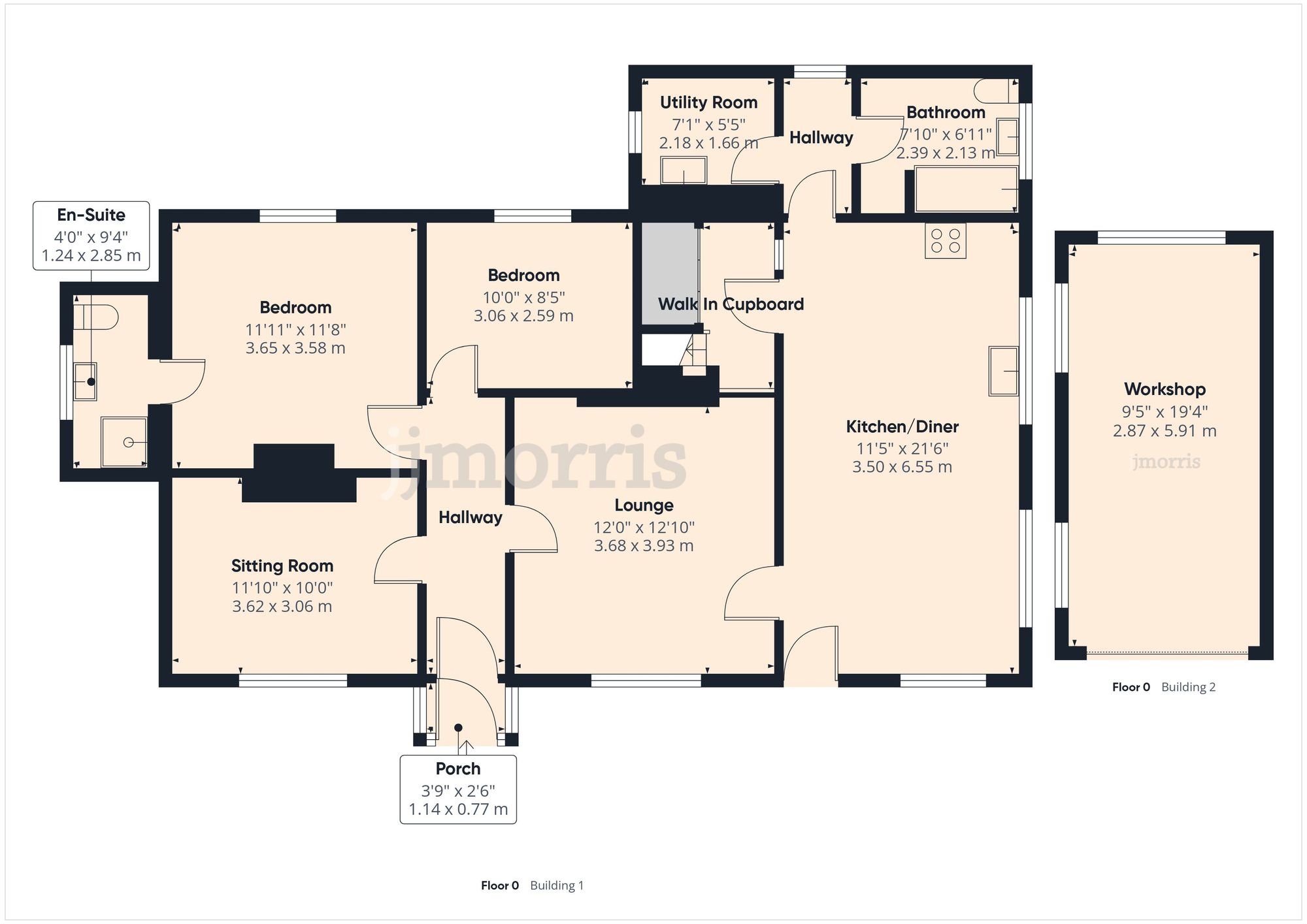 Floorplan for Maenclochog, Clynderwen, SA66