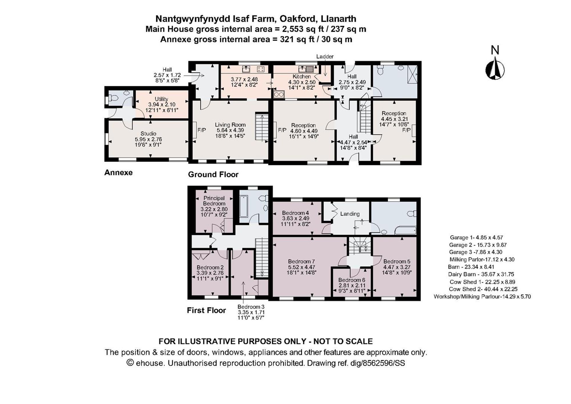 Floorplan for Llanarth, SA47