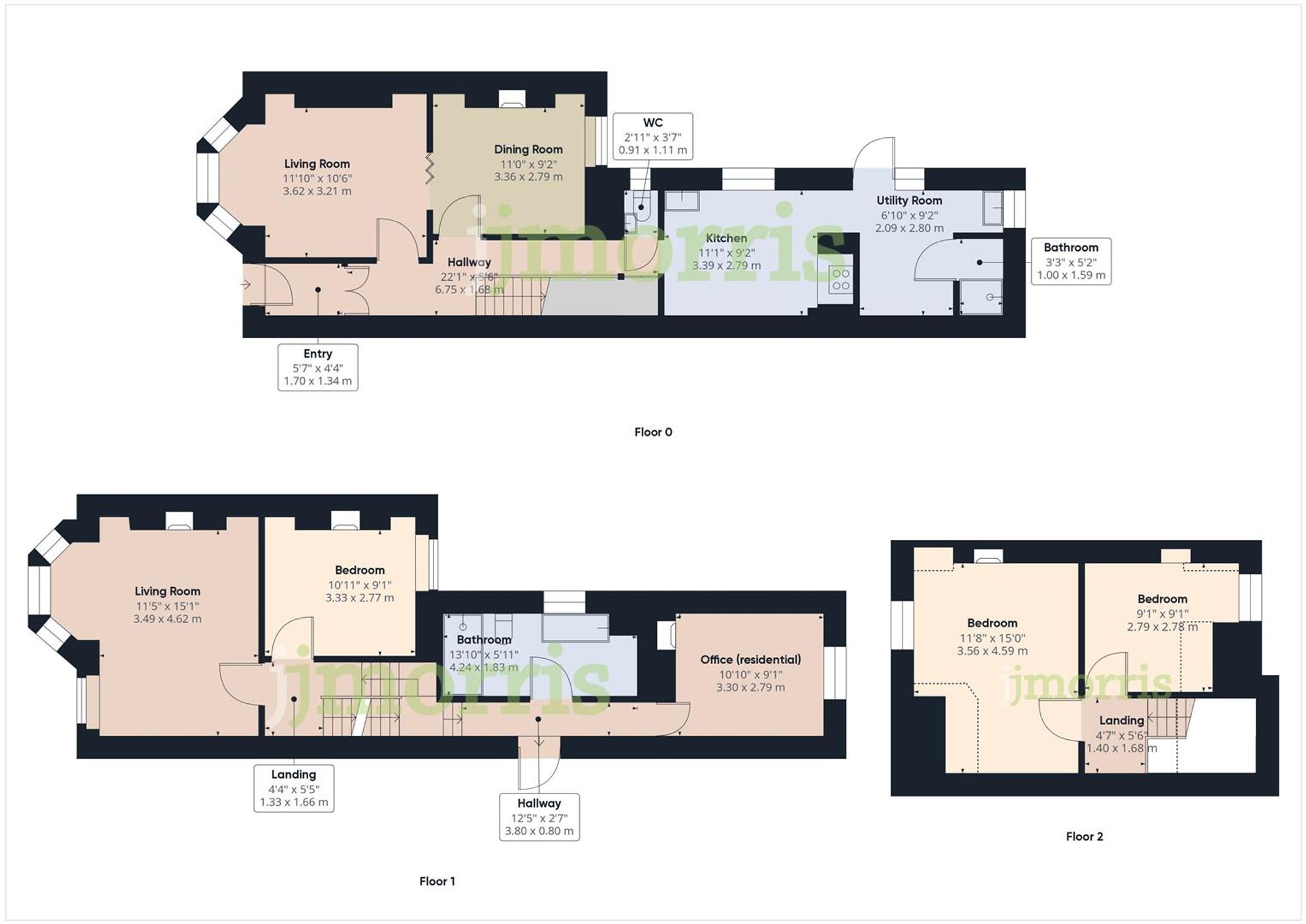 Floorplan for Fishguard Road, Newport, SA42