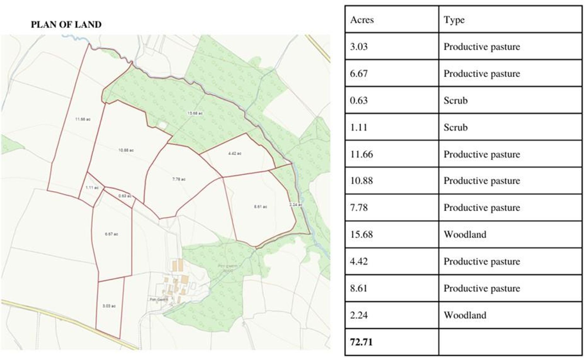 Floorplan for Clynderwen, SA66