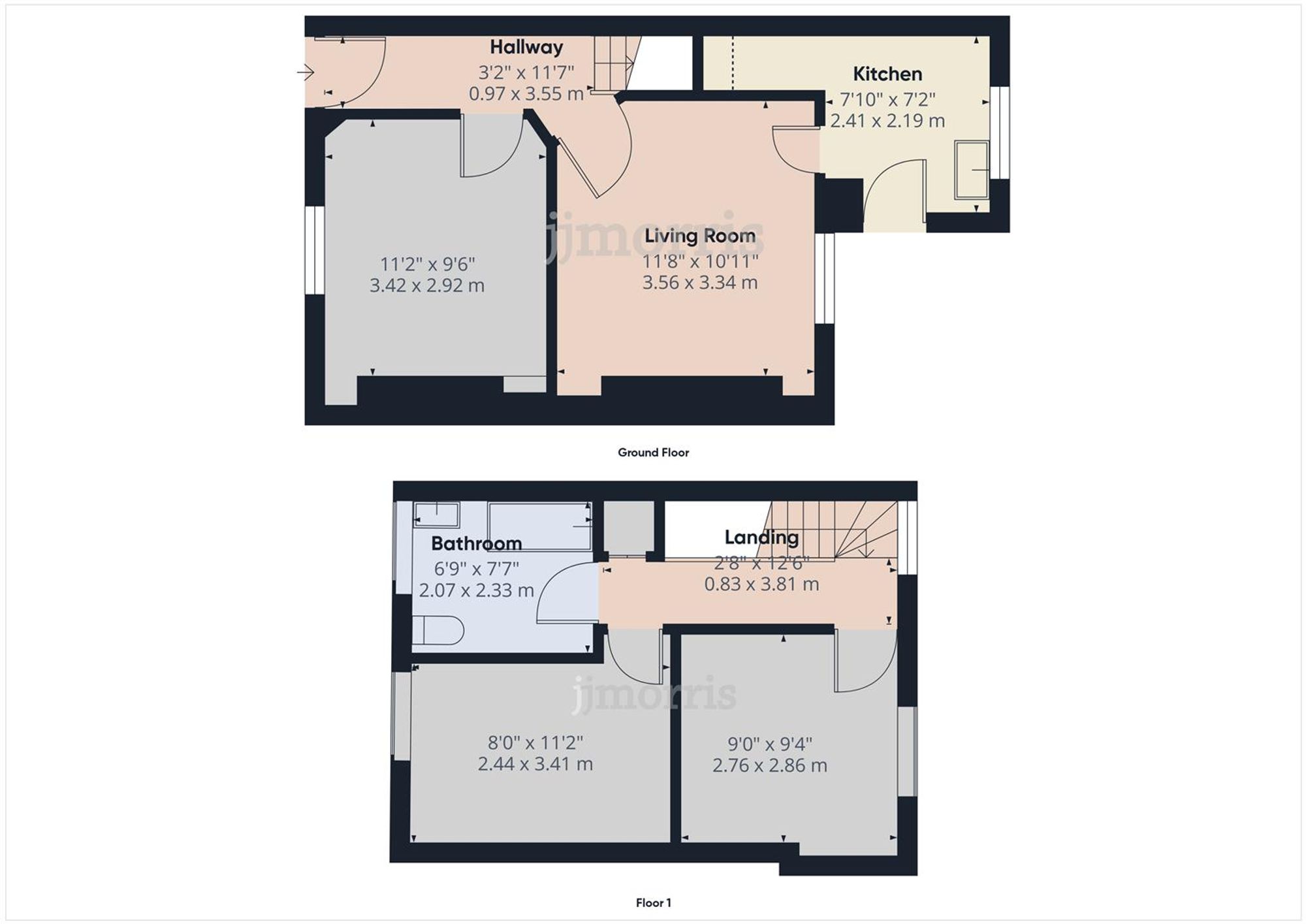 Floorplan for Cwm Cou, Newcastle Emlyn, SA38