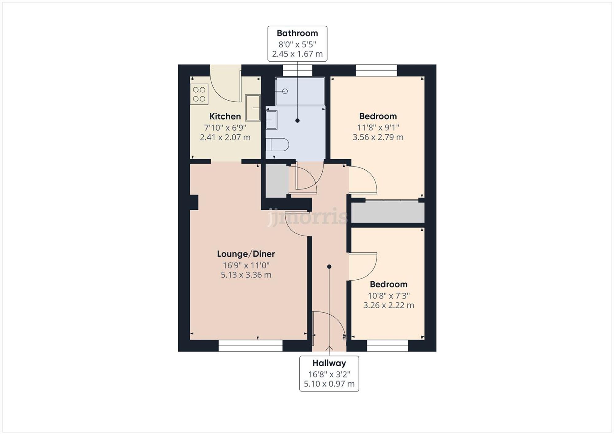 Floorplan for Spring Gardens, Cawdor Court Spring Gardens, SA67