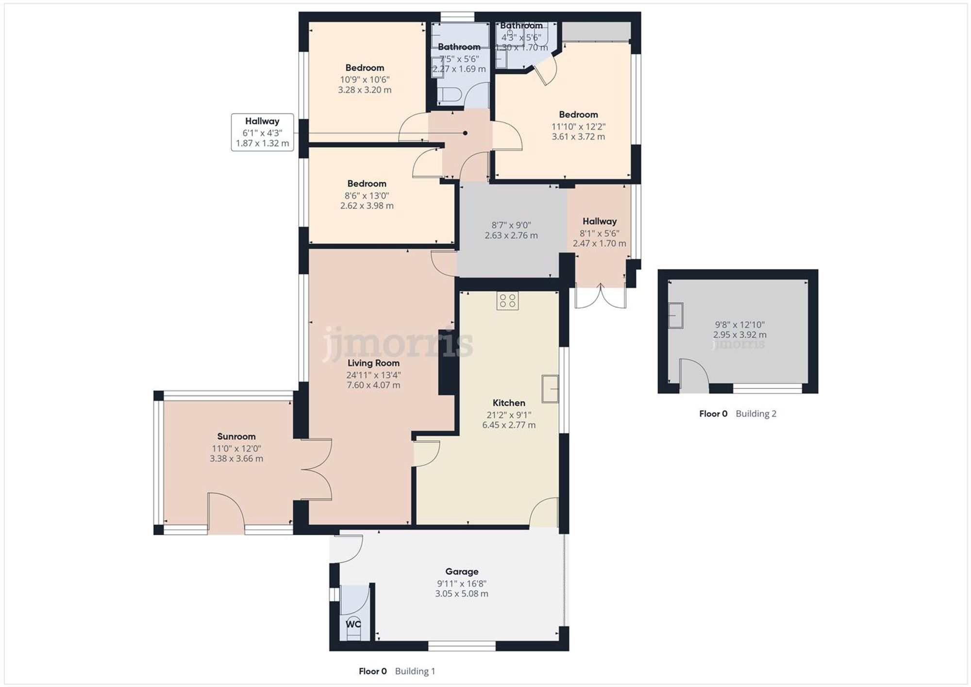 Floorplan for Penparc, Cardigan, SA43