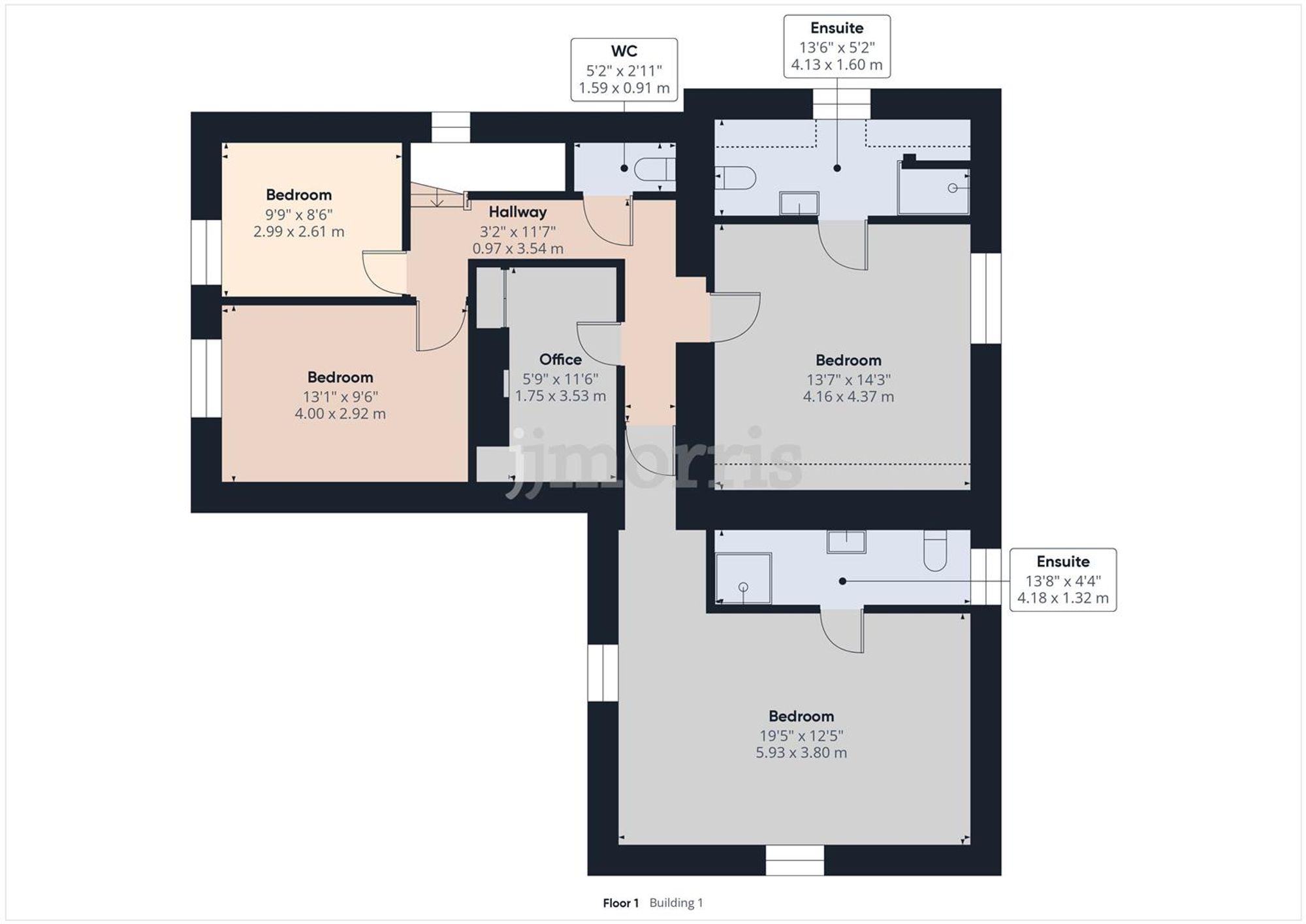 Floorplan for Horse Pool Road, Laugharne, SA33