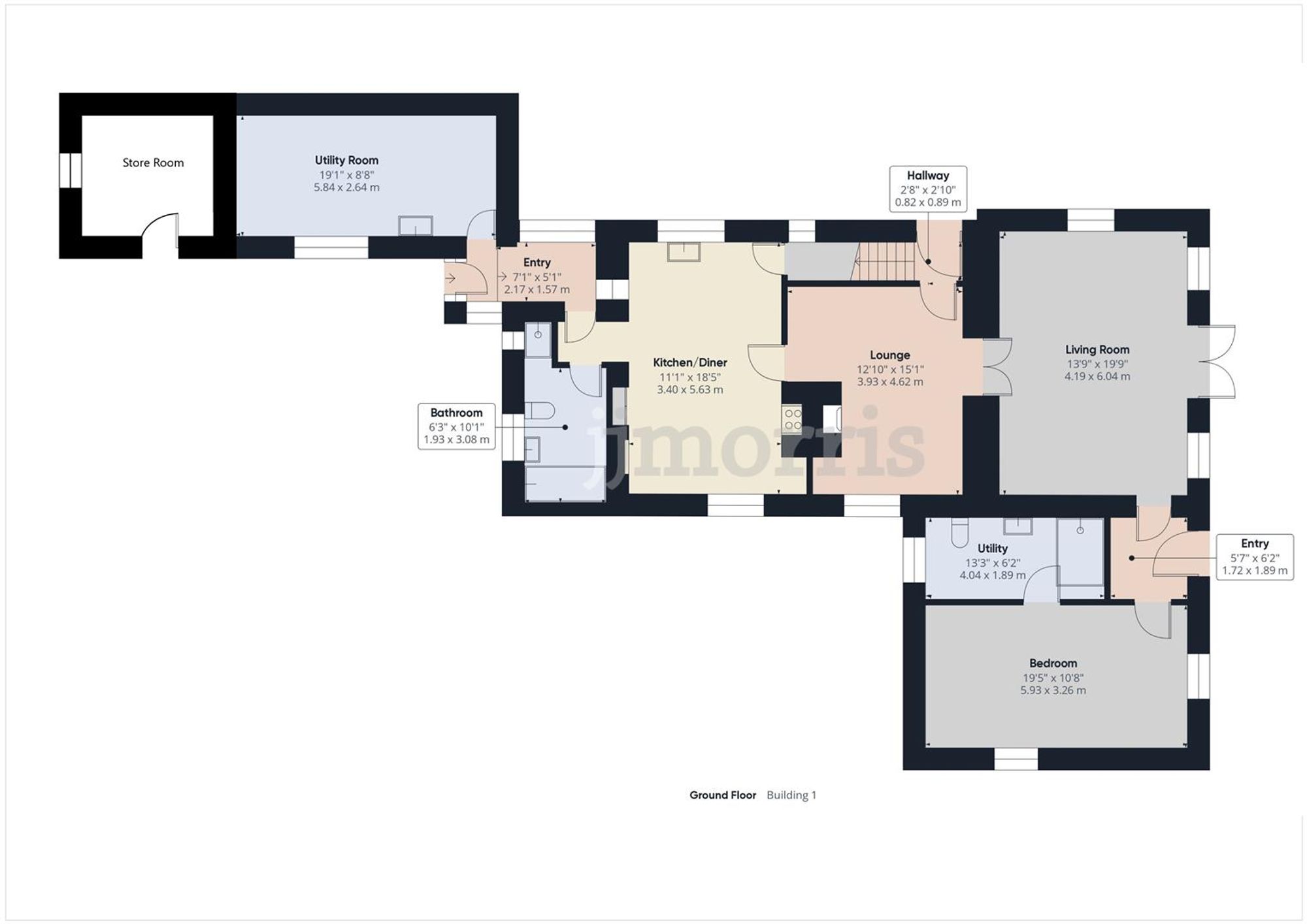 Floorplan for Horse Pool Road, Laugharne, SA33
