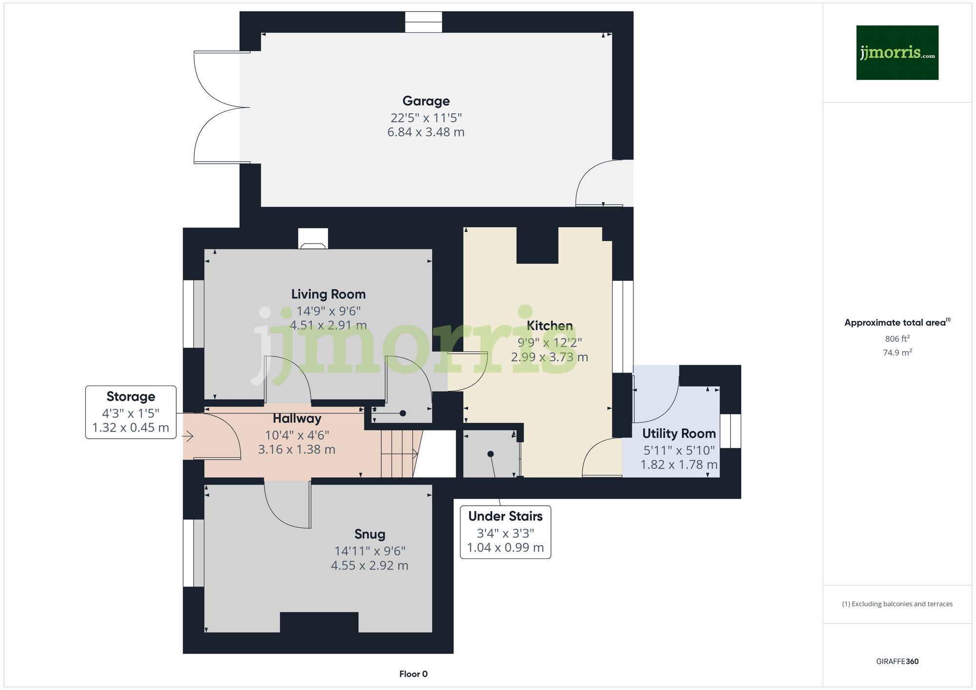 Floorplan for Penllwyndu, Llangoedmor, SA43