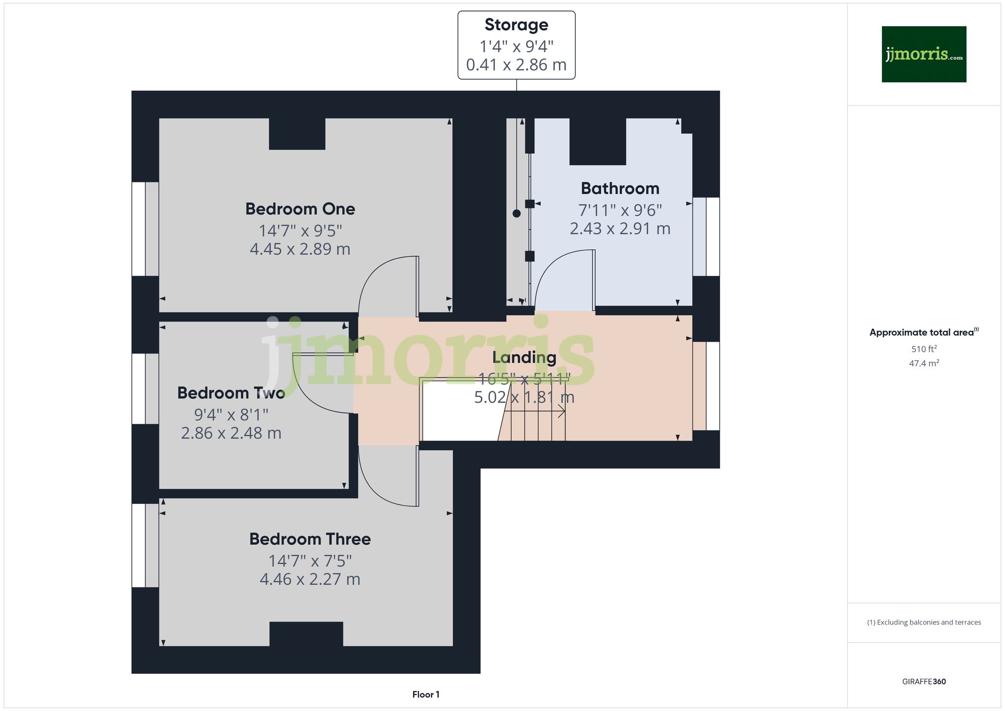 Floorplan for Penllwyndu, Llangoedmor, SA43