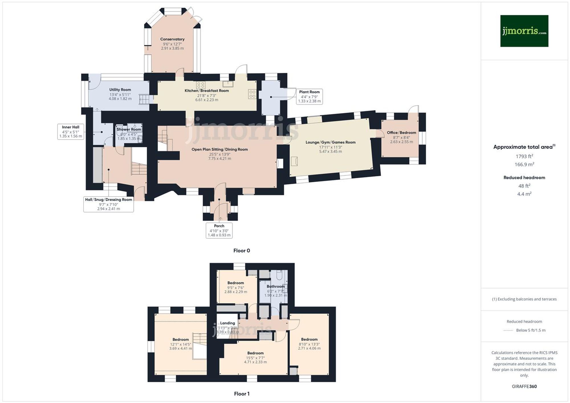 Floorplan for Manorowen, Fishguard, SA65