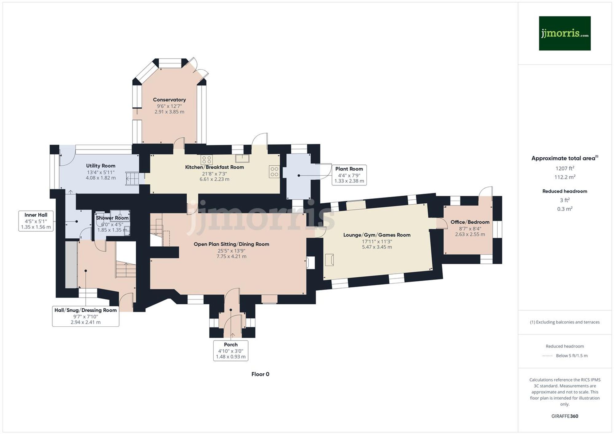 Floorplan for Manorowen, Fishguard, SA65