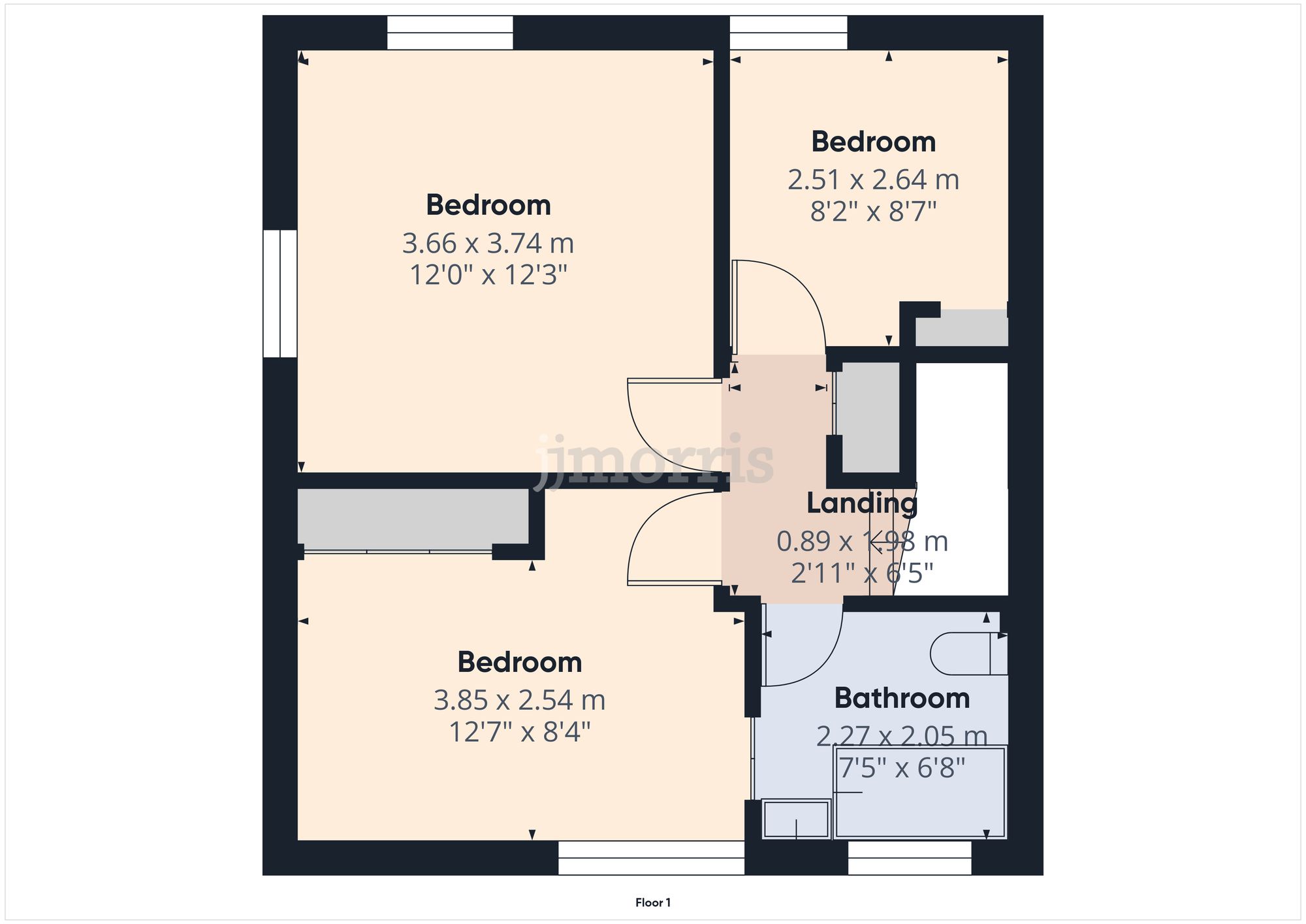 Floorplan for Maesglas, Cardigan, SA43
