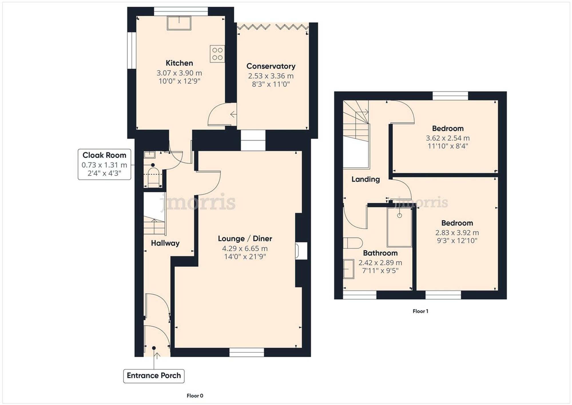 Floorplan for The Bridge, Narberth, SA67