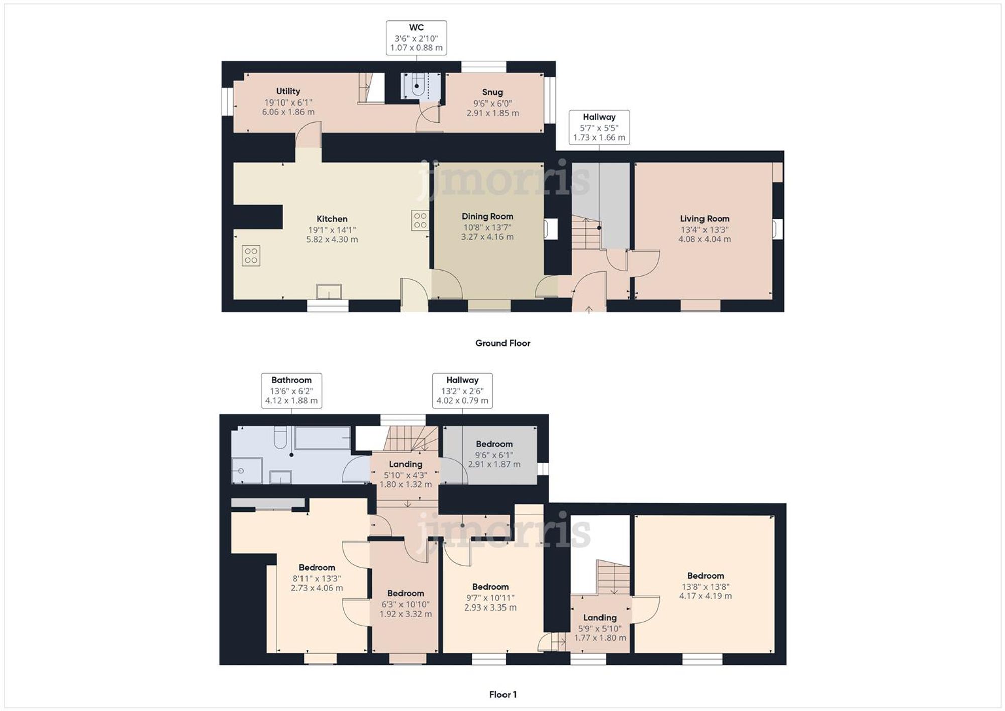 Floorplan for Penffordd, Clynderwen, SA66