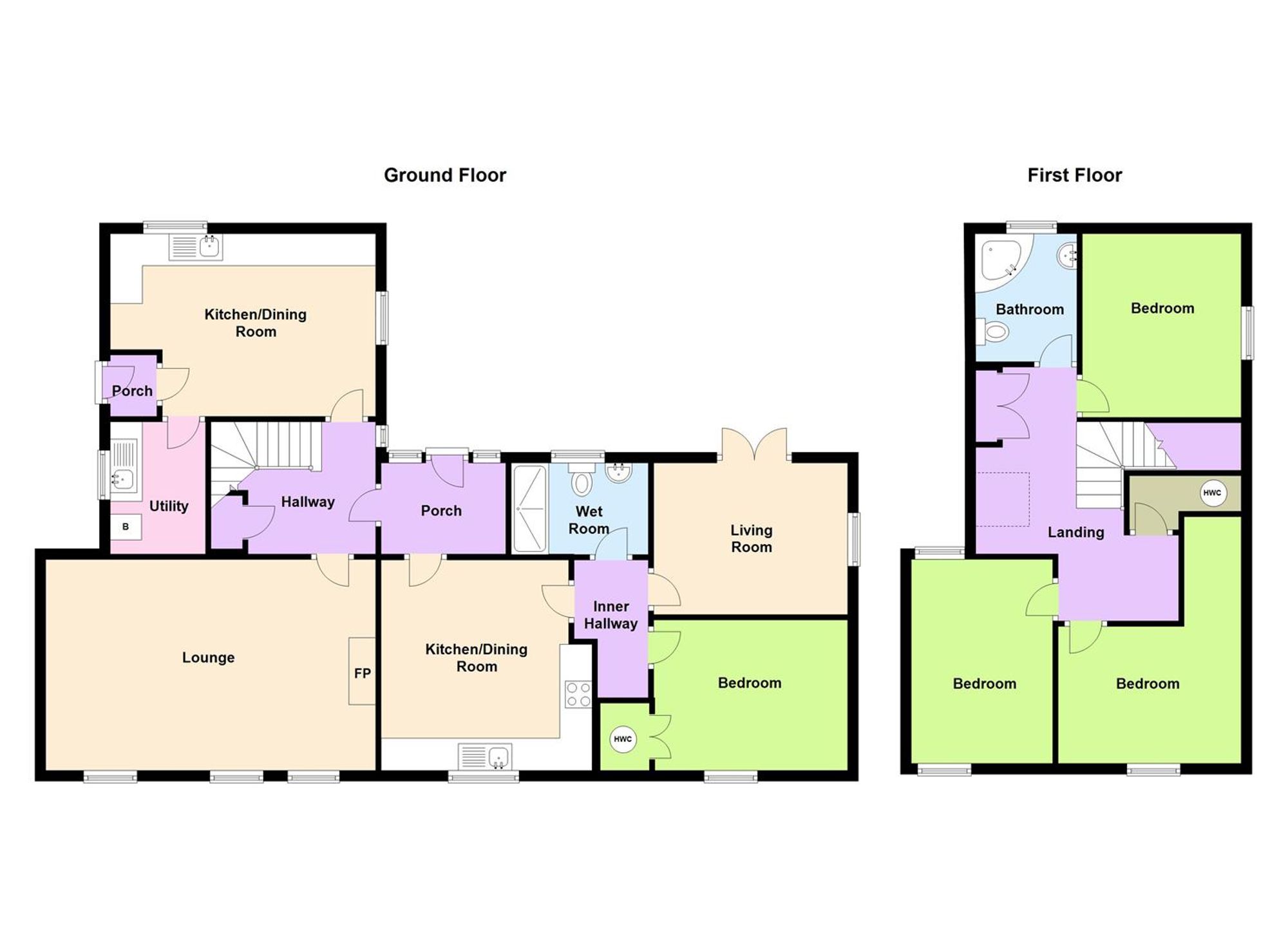 Floorplan for Puncheston, Haverfordwest, SA62