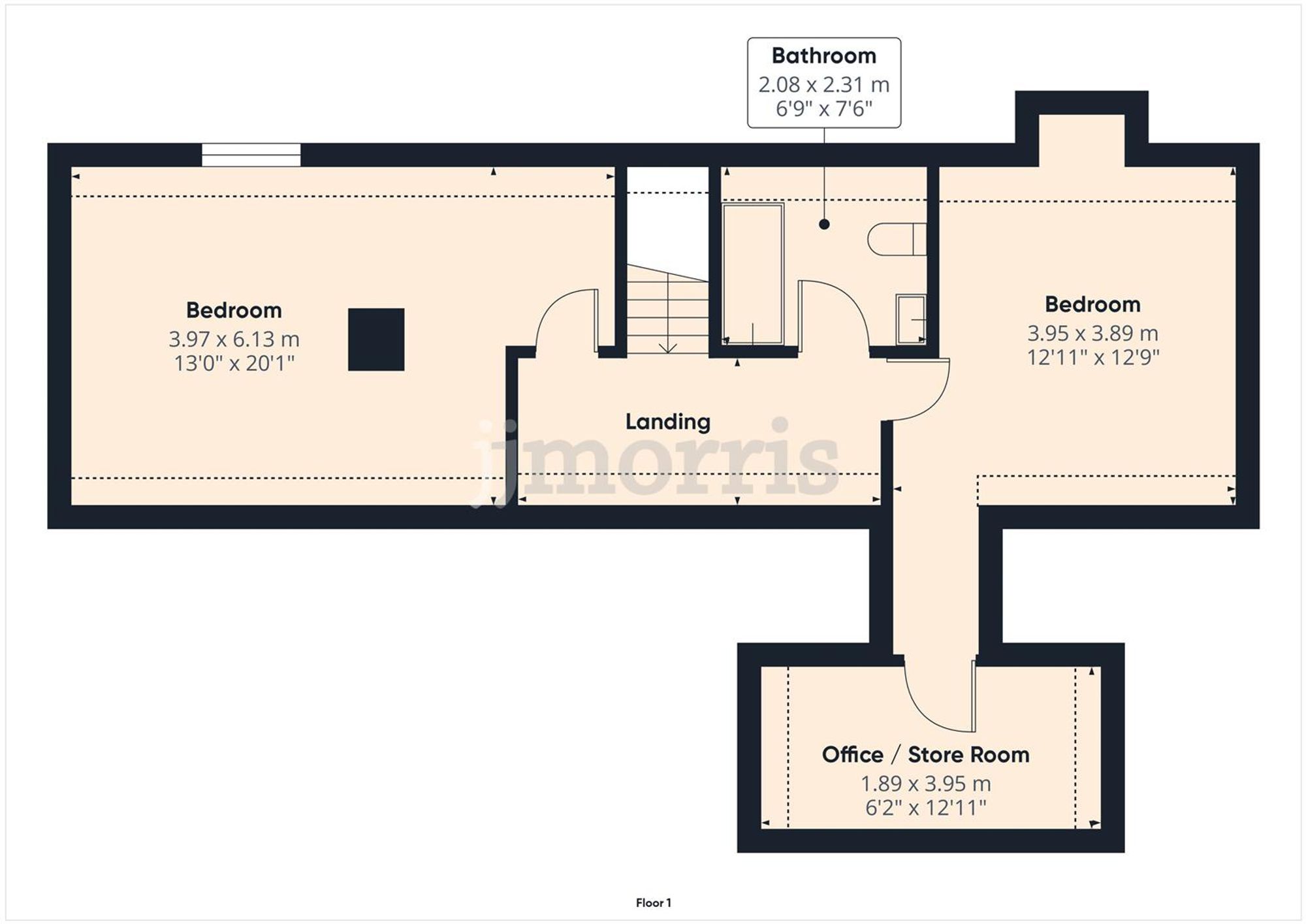 Floorplan for Llanfallteg, Whitland, SA34