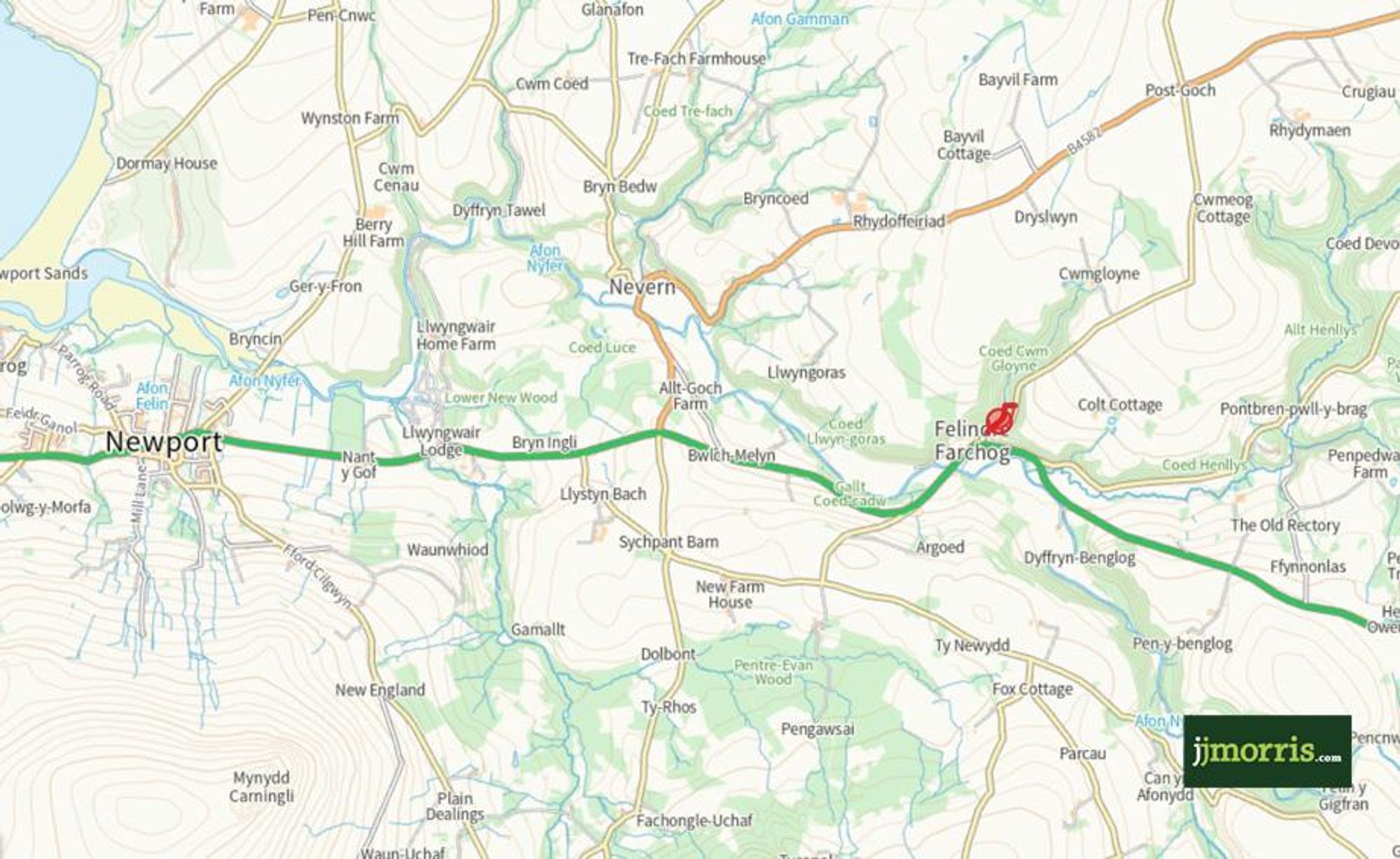 Floorplan for Felindre Farchog, Felindre, SA41