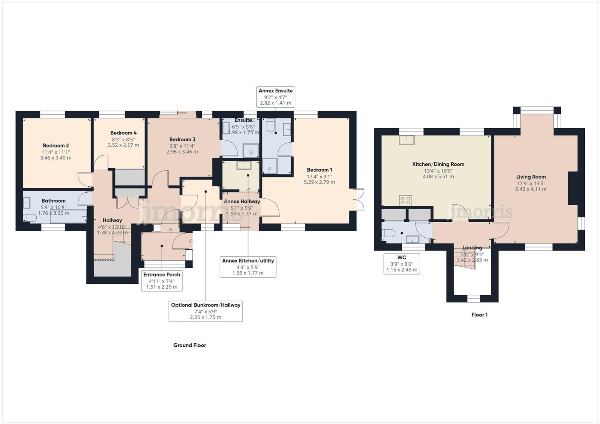 Floorplan for Druidston, Broad Haven, SA62