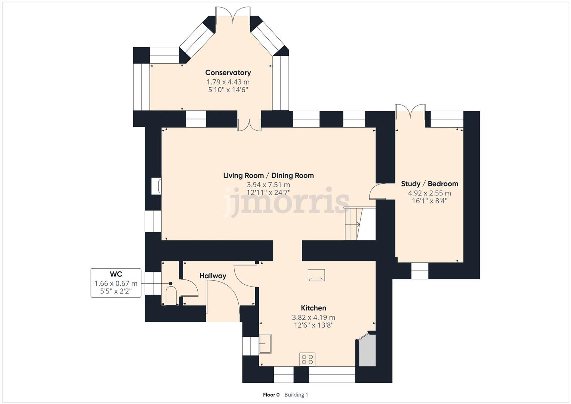 Floorplan for Login, Whitland, SA34