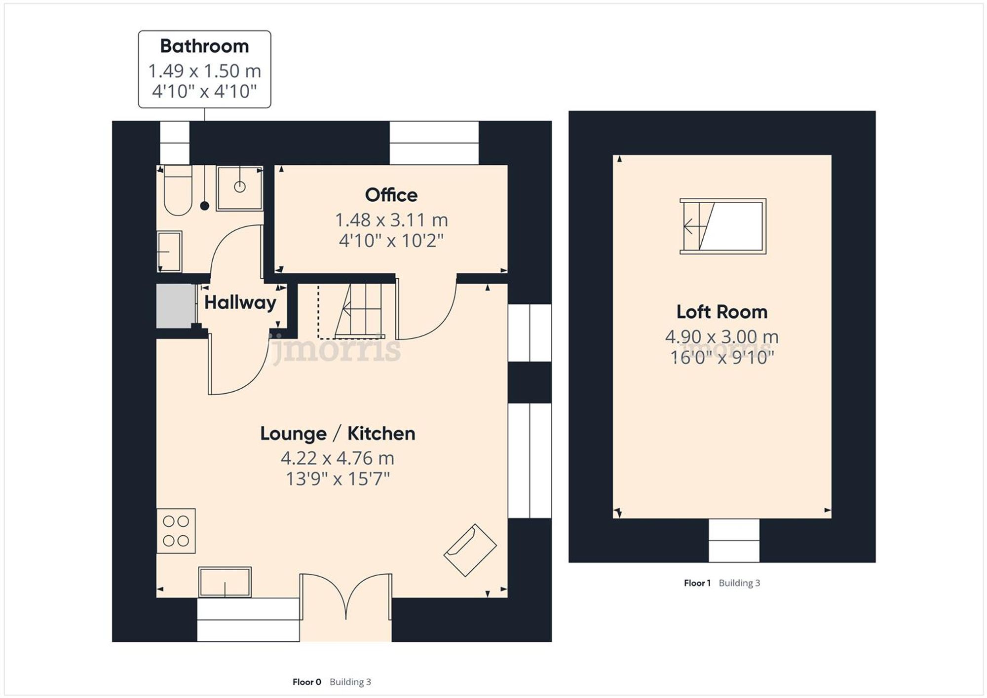 Floorplan for Login, Whitland, SA34