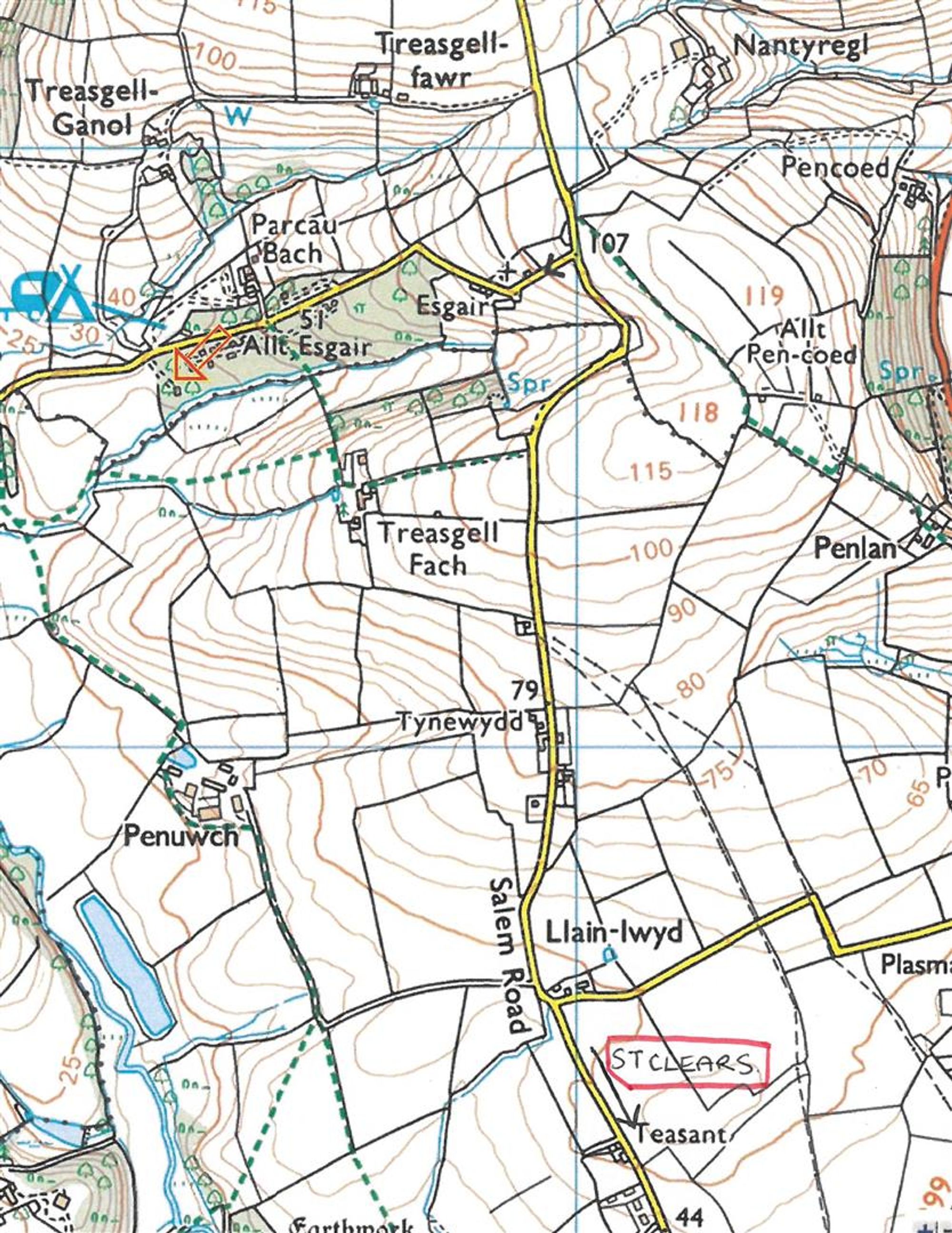 Floorplan for St. Clears, Carmarthen, SA33