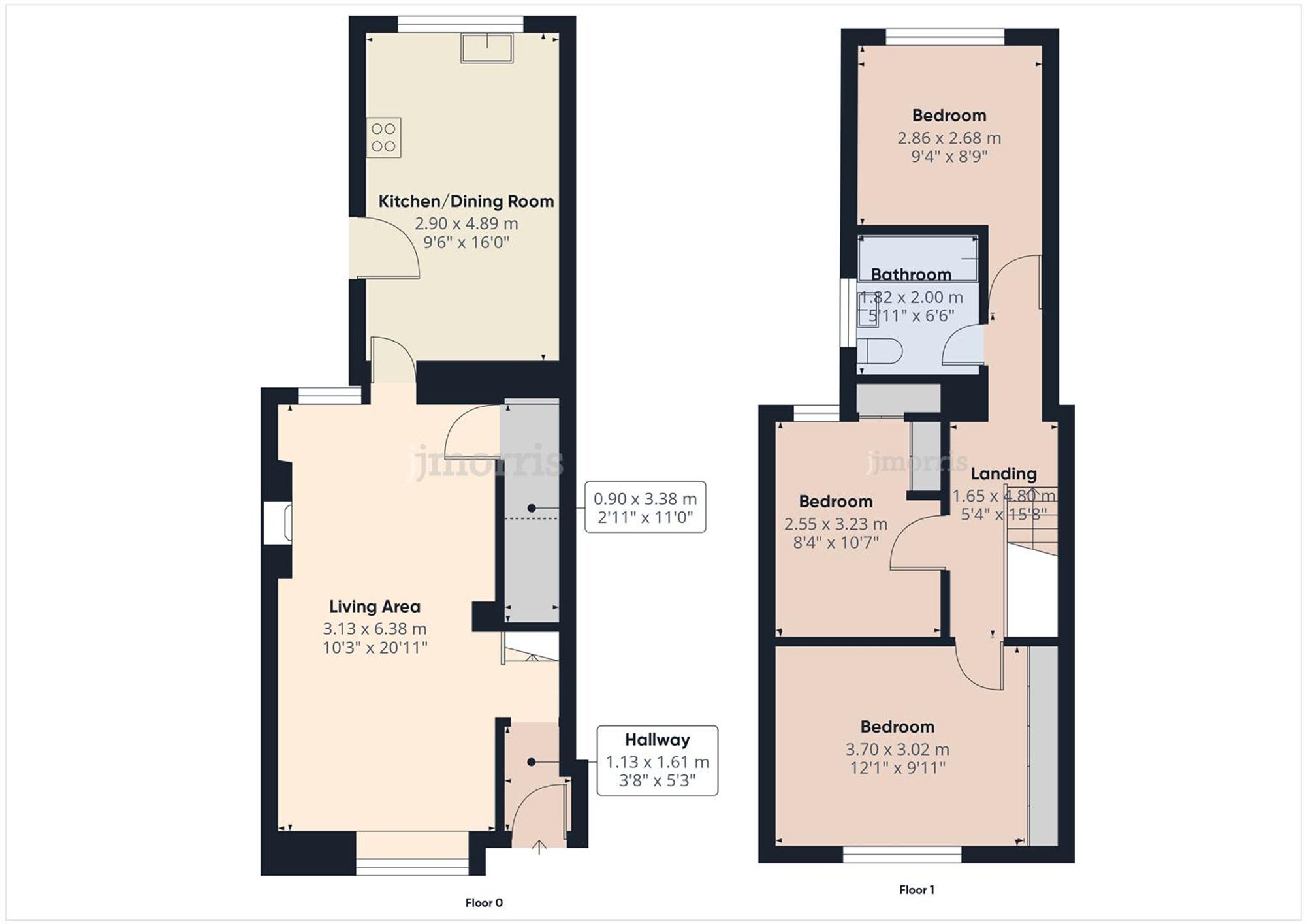 Floorplan for North Road, Cardigan, SA43