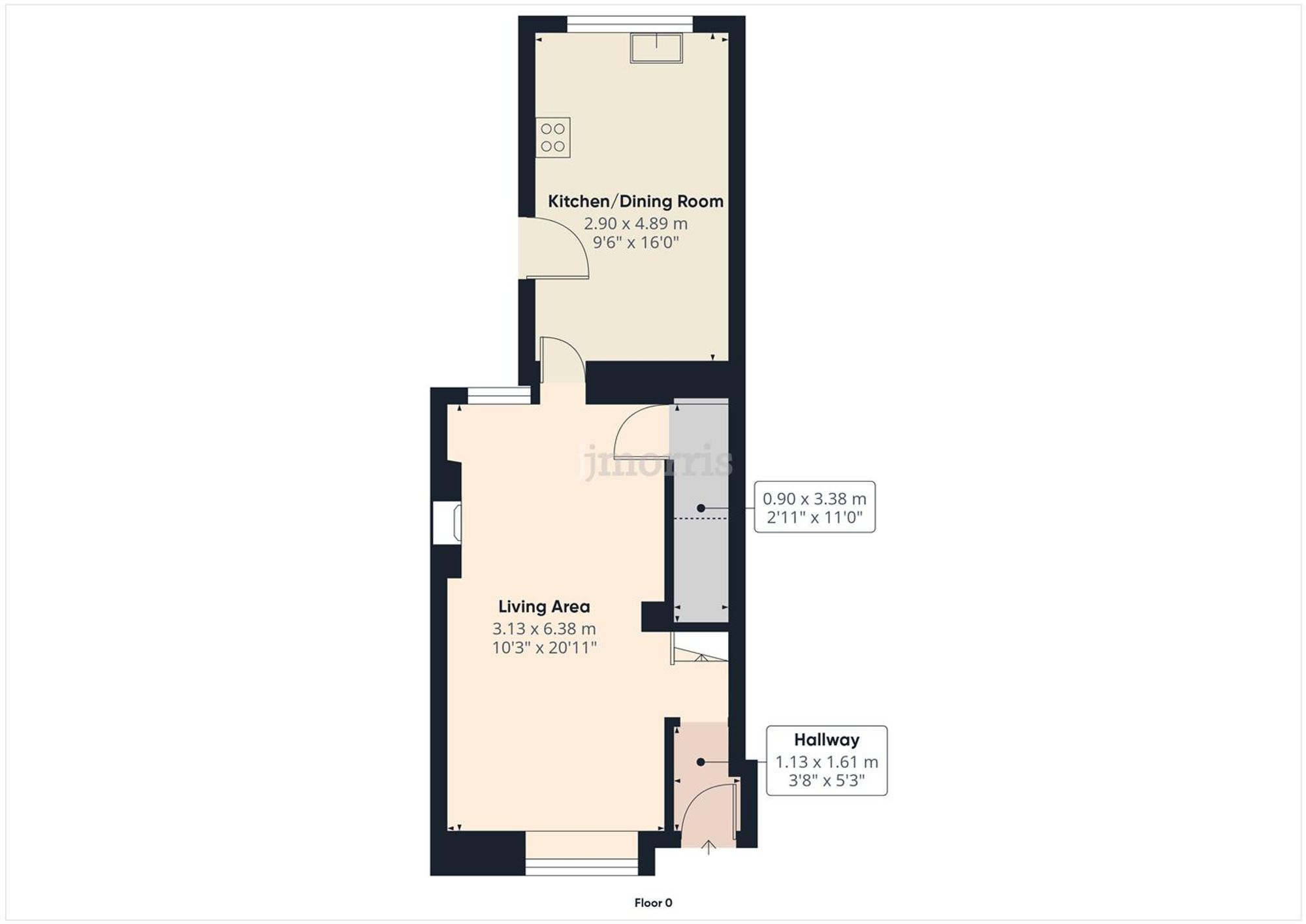 Floorplan for North Road, Cardigan, SA43