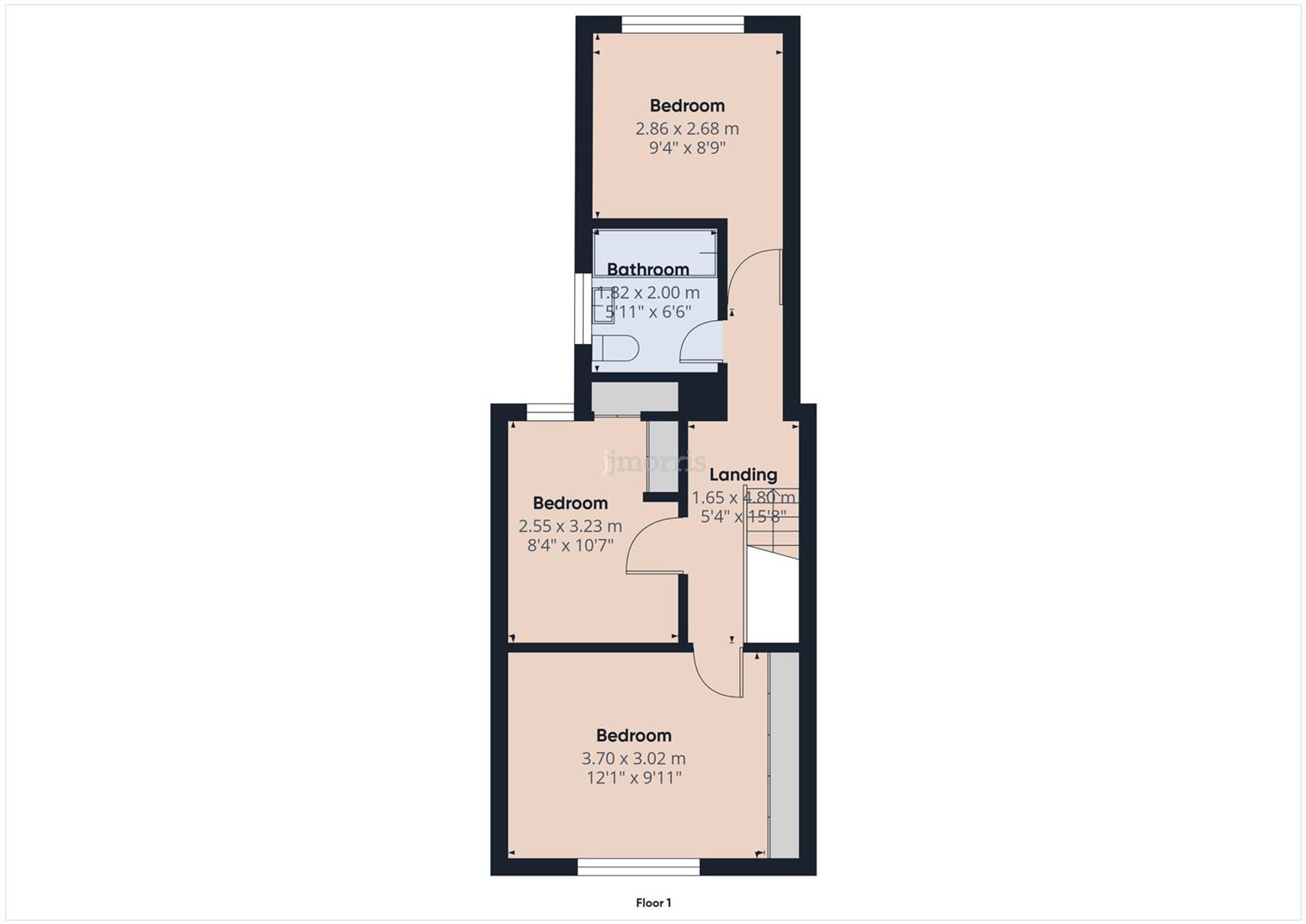 Floorplan for North Road, Cardigan, SA43