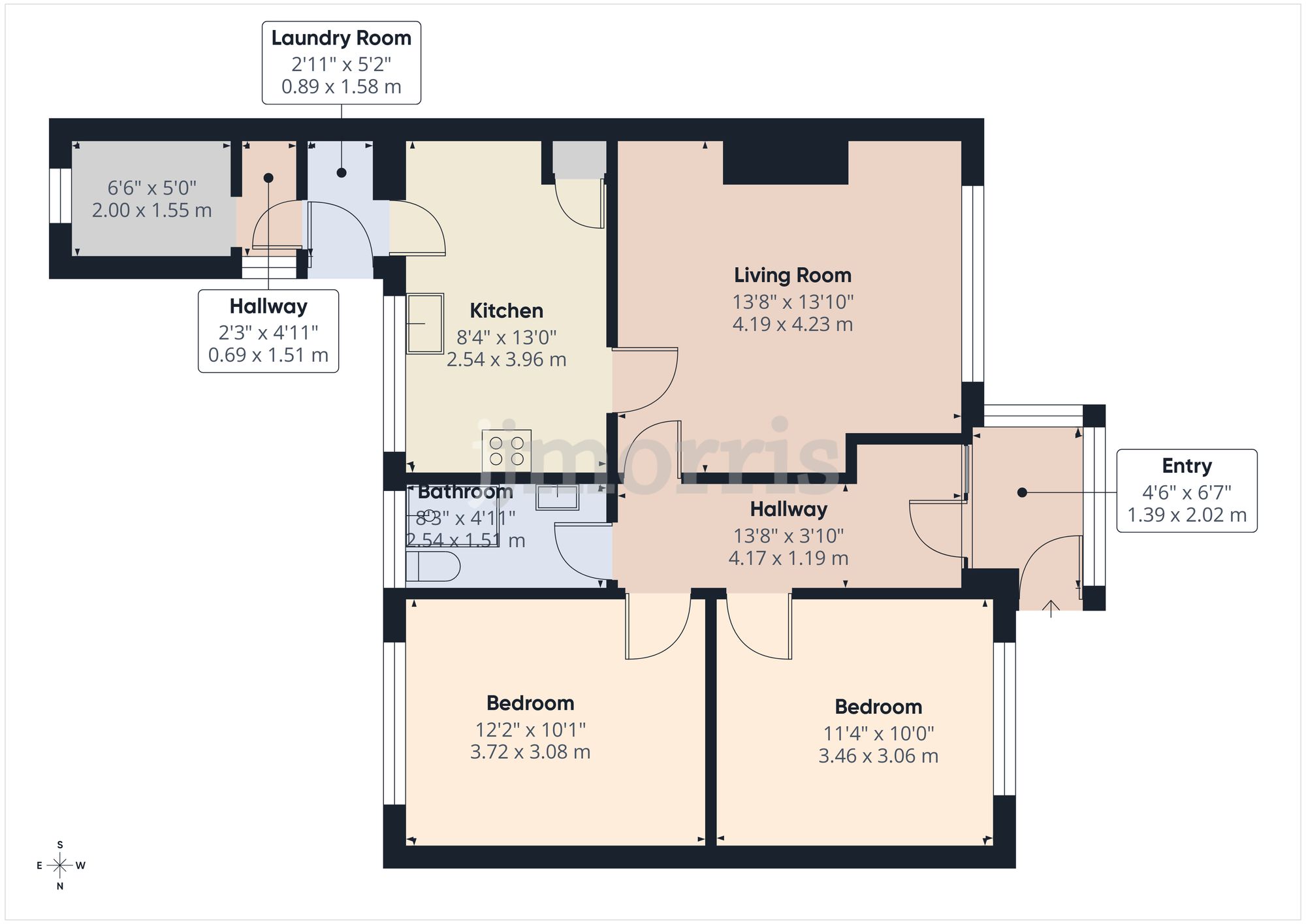 Floorplan for Rhyd-Y-Felin, Cardigan, SA43