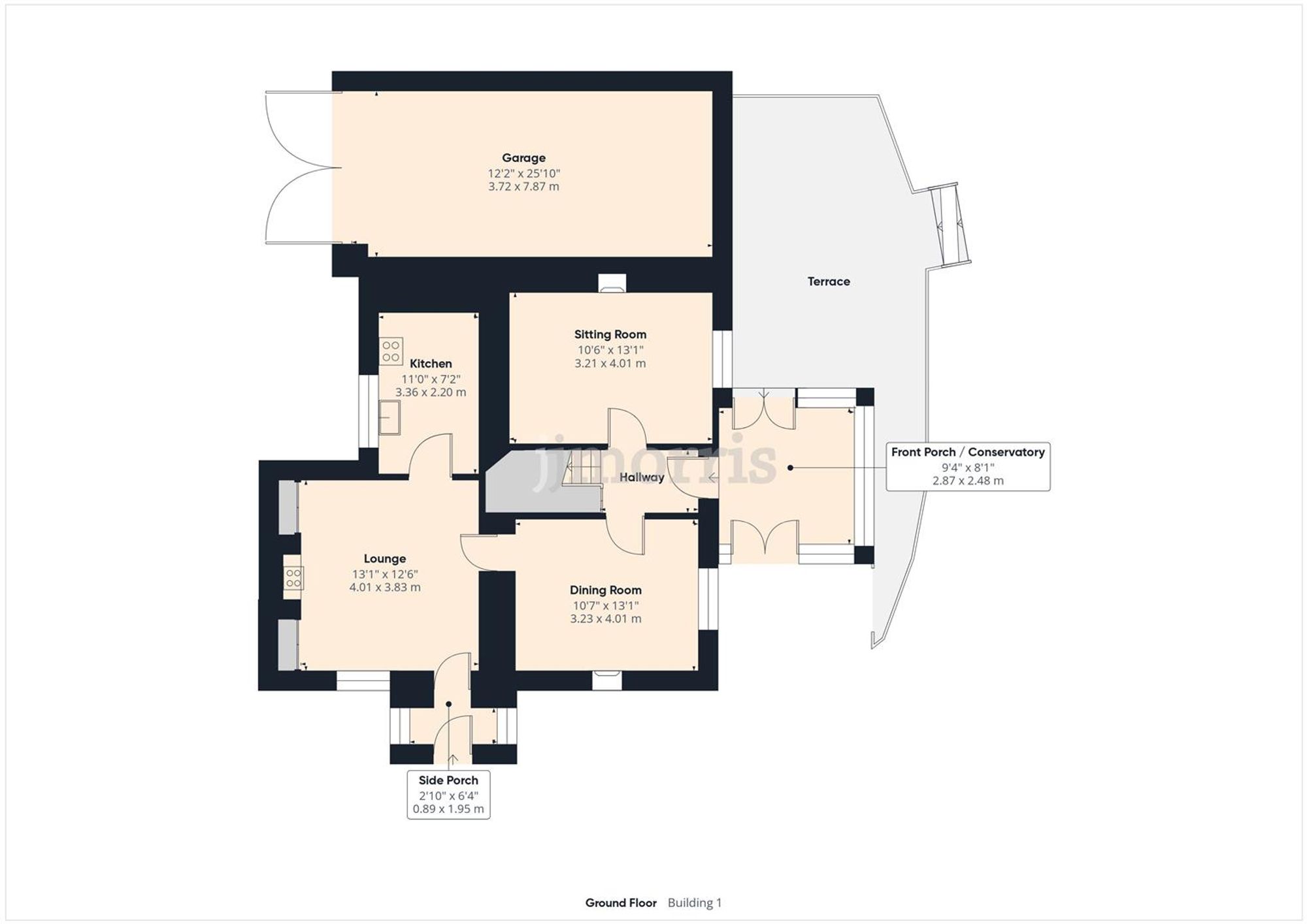 Floorplan for Cwmfelin Mynach, Whitland, SA34