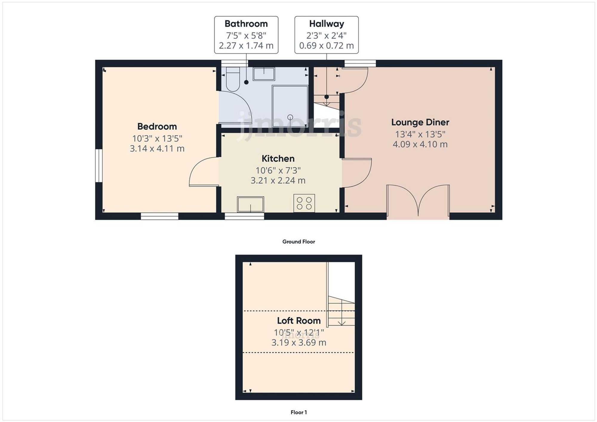 Floorplan for Cwmfelin Mynach, Whitland, SA34