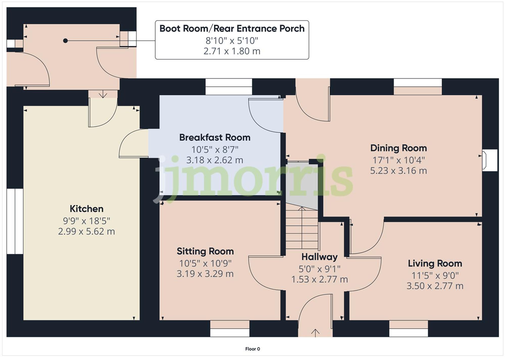 Floorplan for Cwmbach, Whitland, SA34
