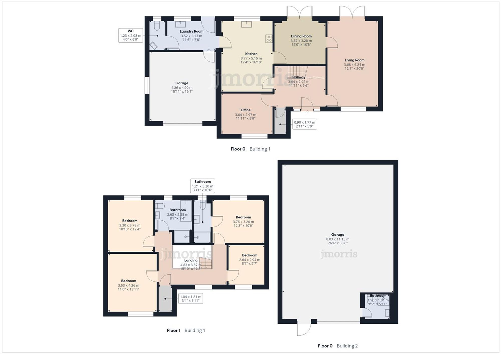 Floorplan for Pentre'r Bryn, Llandysul, SA44