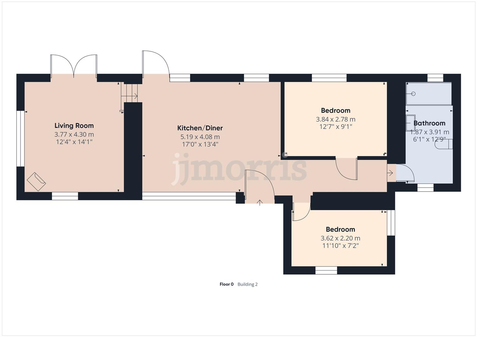 Floorplan for Glanrhyd, Cardigan, SA43