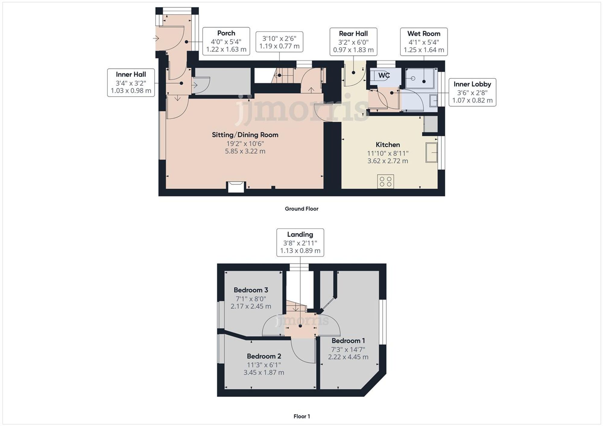 Floorplan for Harbour Village, Goodwick, SA64