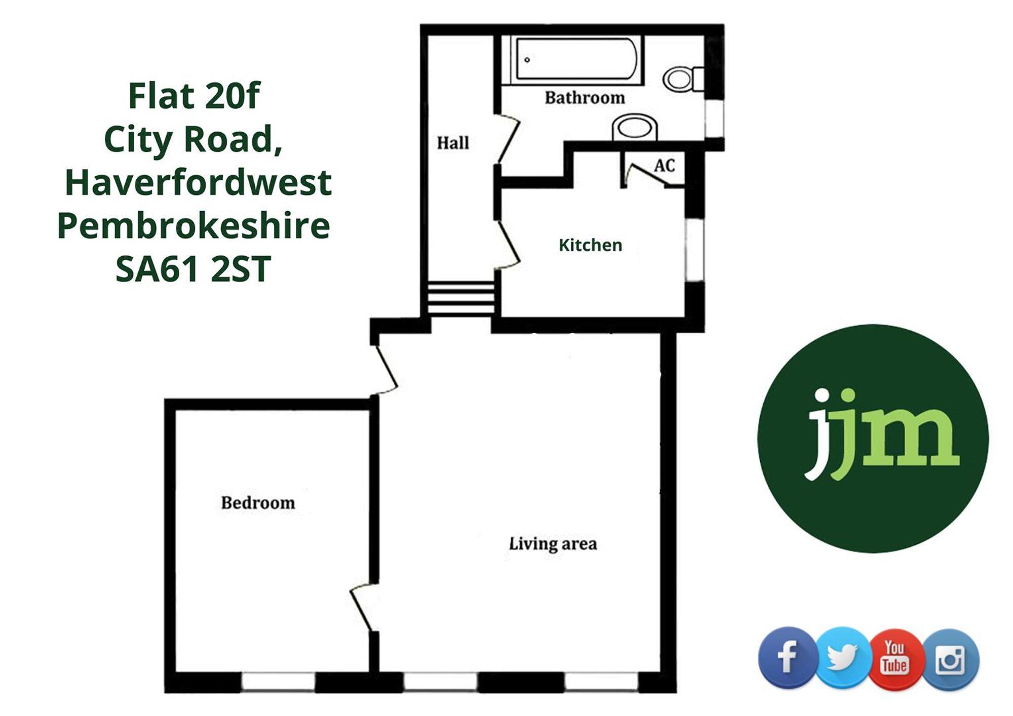 Floorplan for City Road, Haverfordwest, SA61