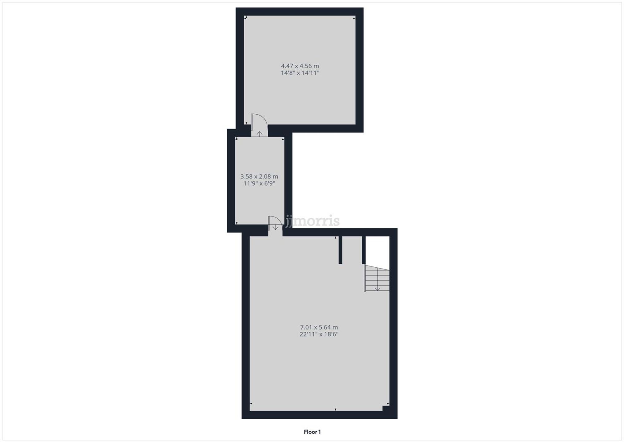 Floorplan for 22 Pendre, Cardigan, SA43