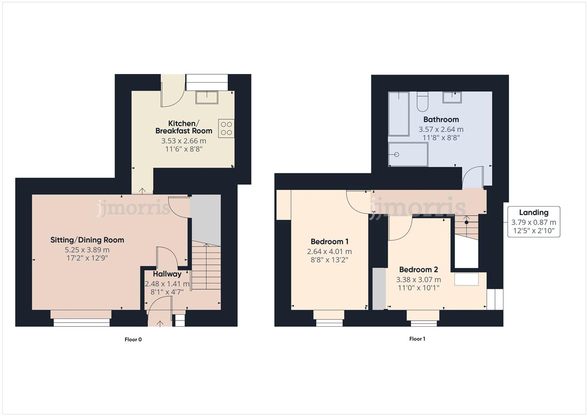 Floorplan for New Hill, Goodwick, SA64