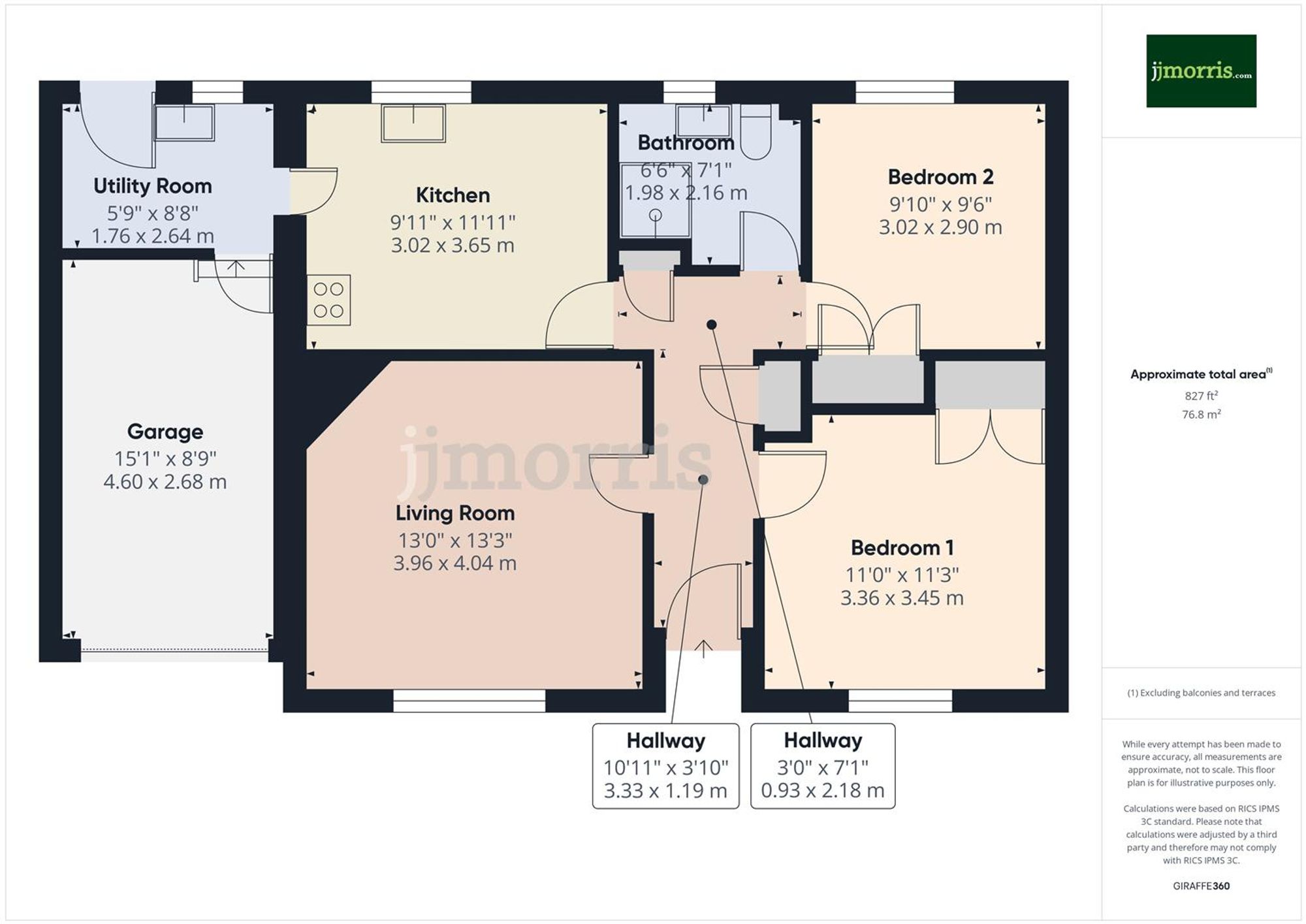 Floorplan for Maes Awel, Scleddau, SA65