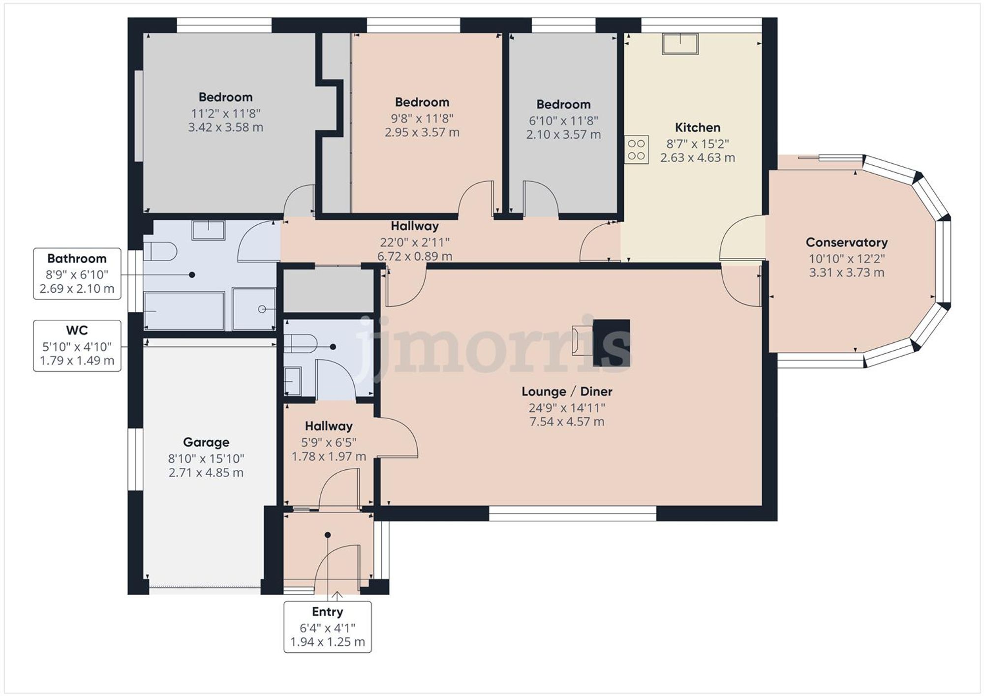 Floorplan for Bevelin Hall, Saundersfoot, SA69
