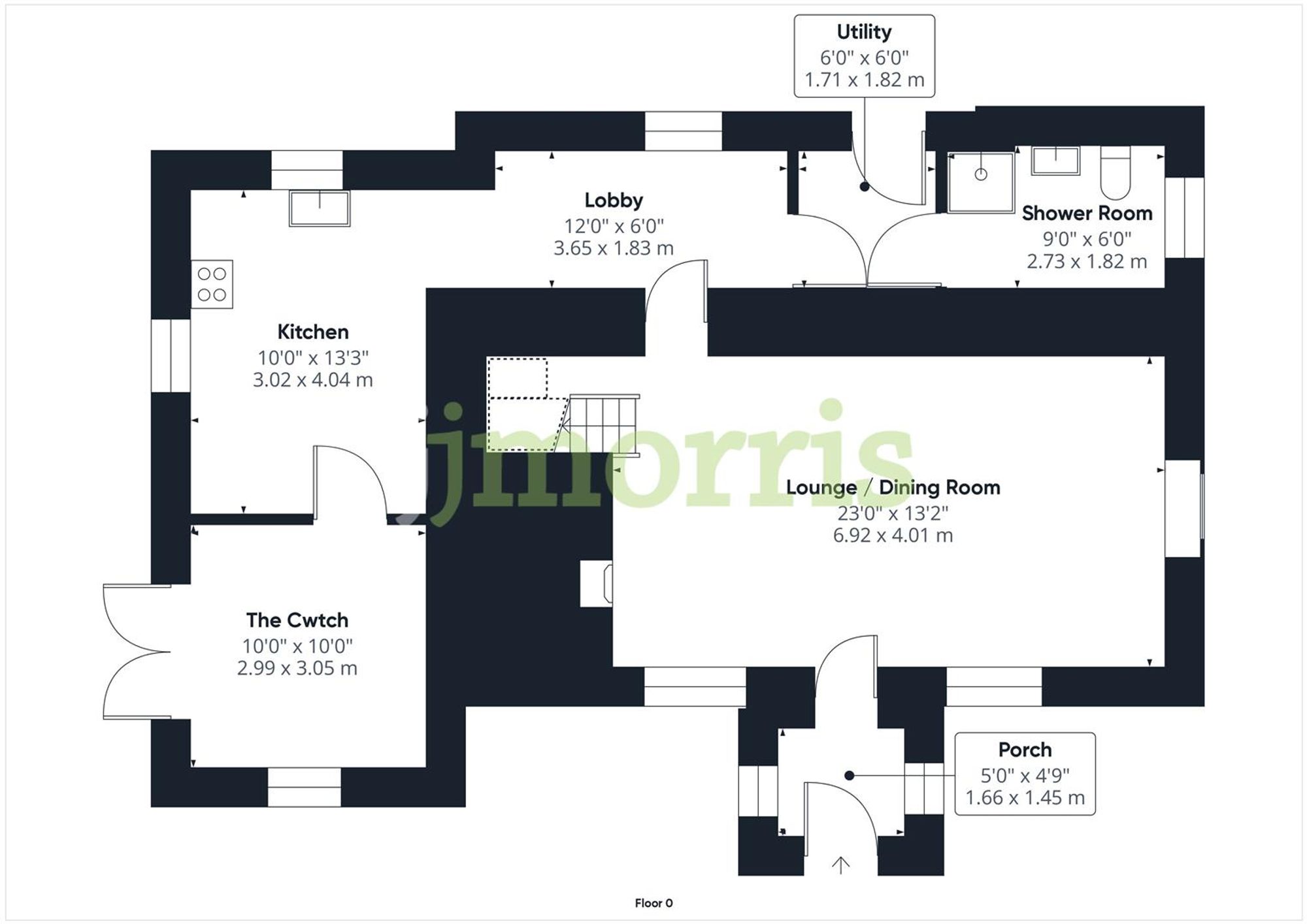 Floorplan for Login, Whitland, SA34
