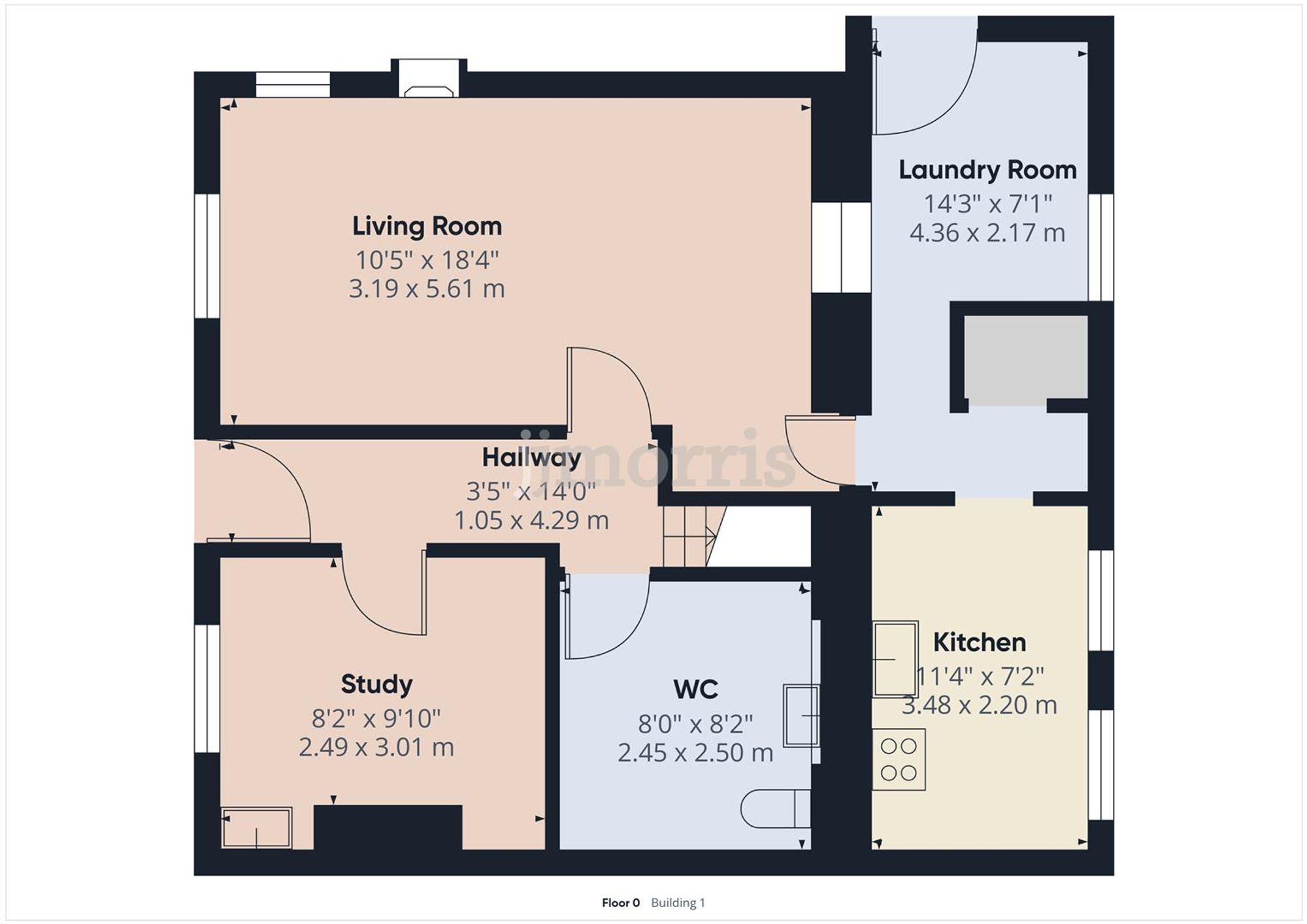 Floorplan for Llangoedmor, Cardigan, SA43
