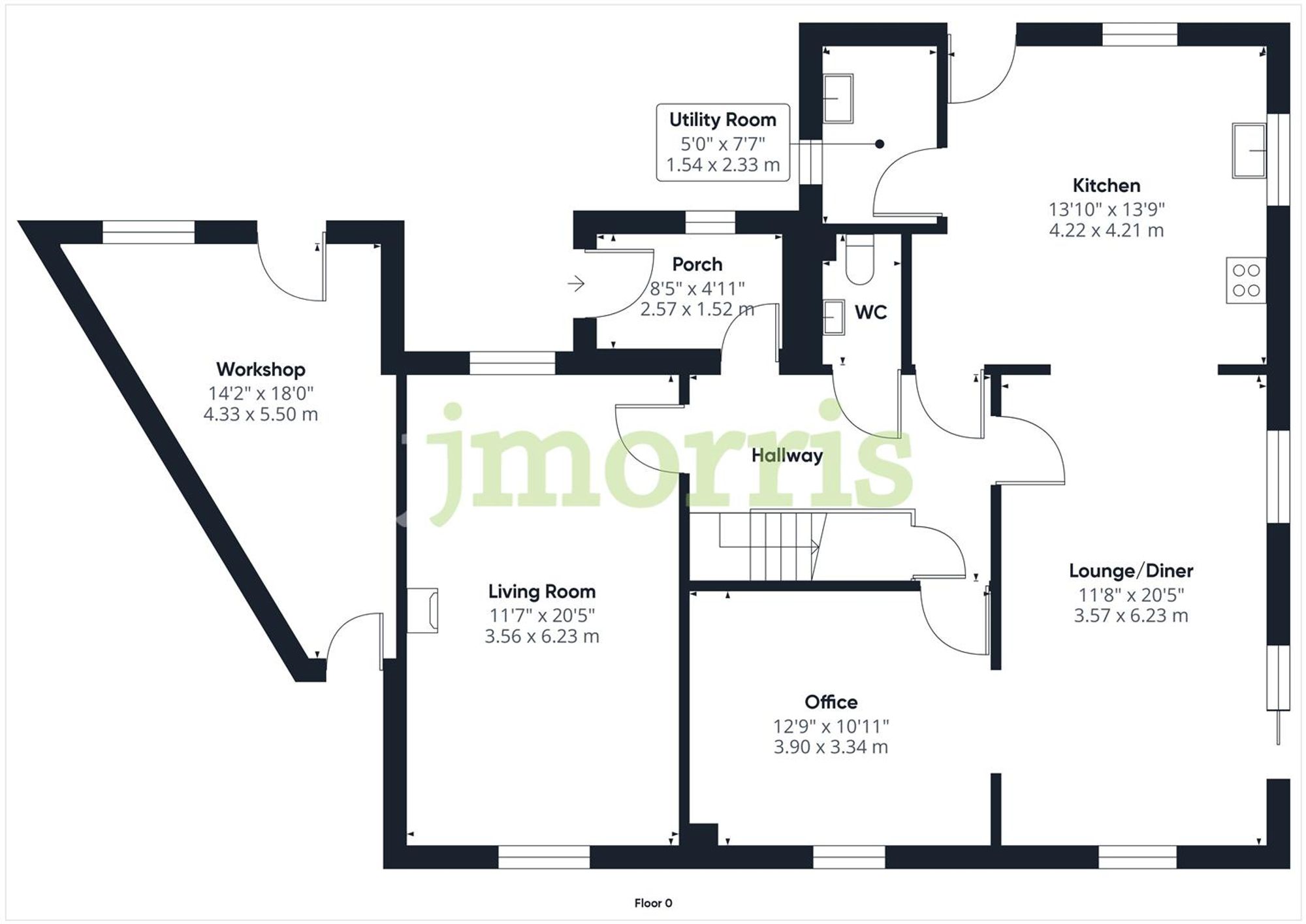 Floorplan for Ashburton Grove, Princes Gate, SA67