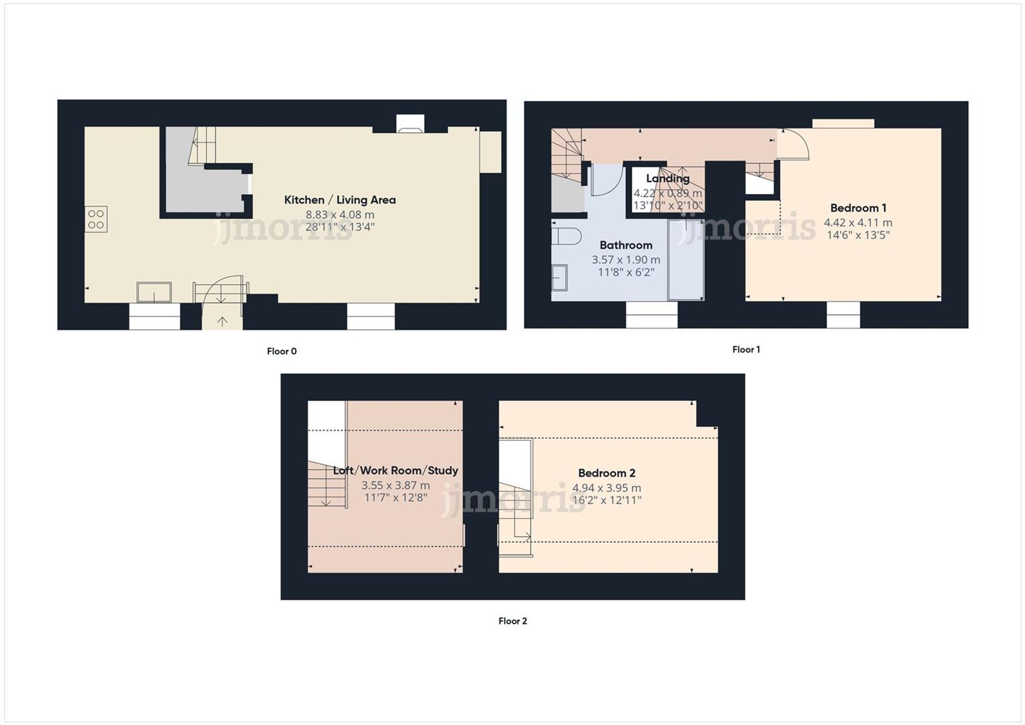 Floorplan for Upper Bridge Street, Newport, SA42