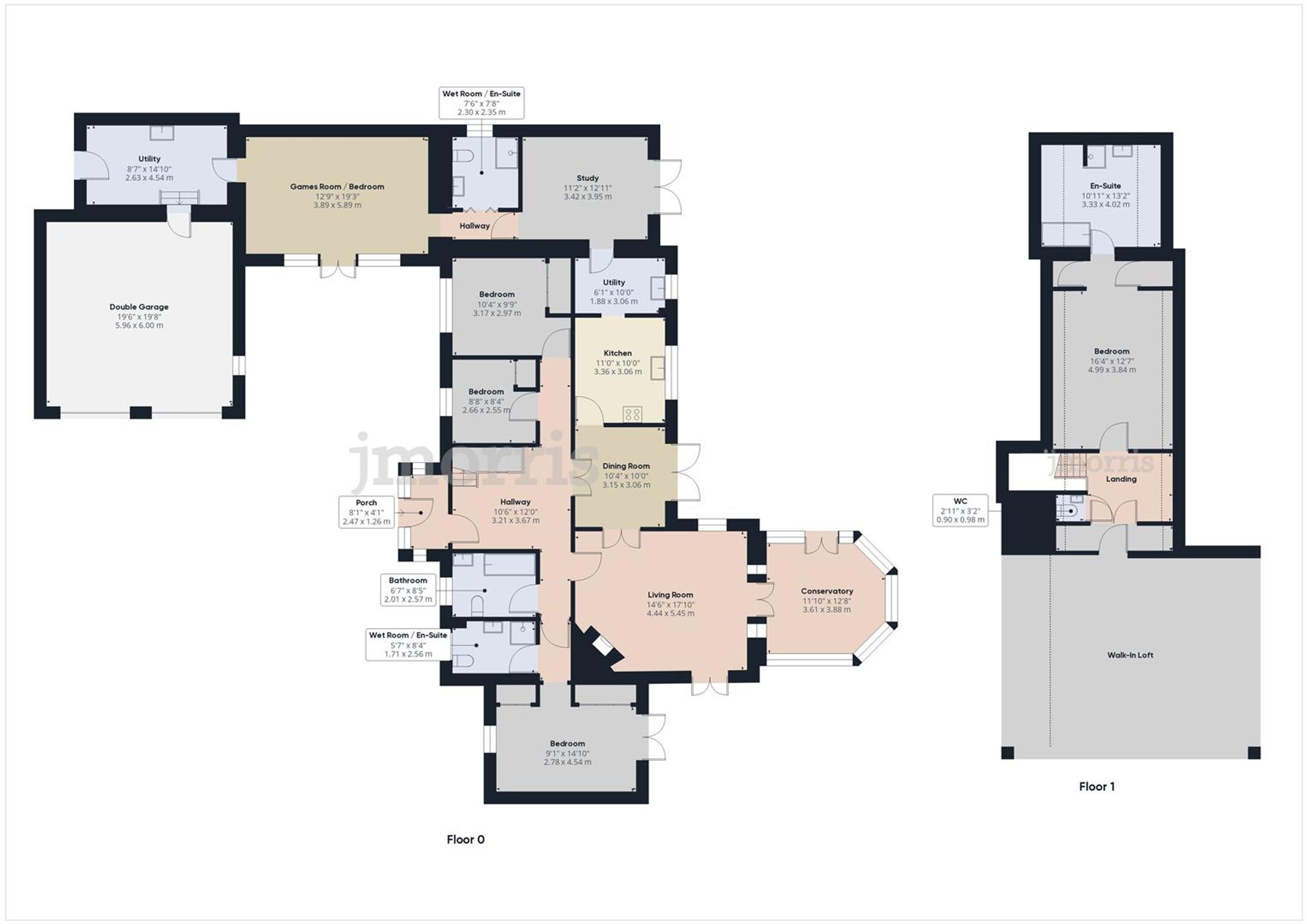 Floorplan for Penffordd, Clynderwen, SA66