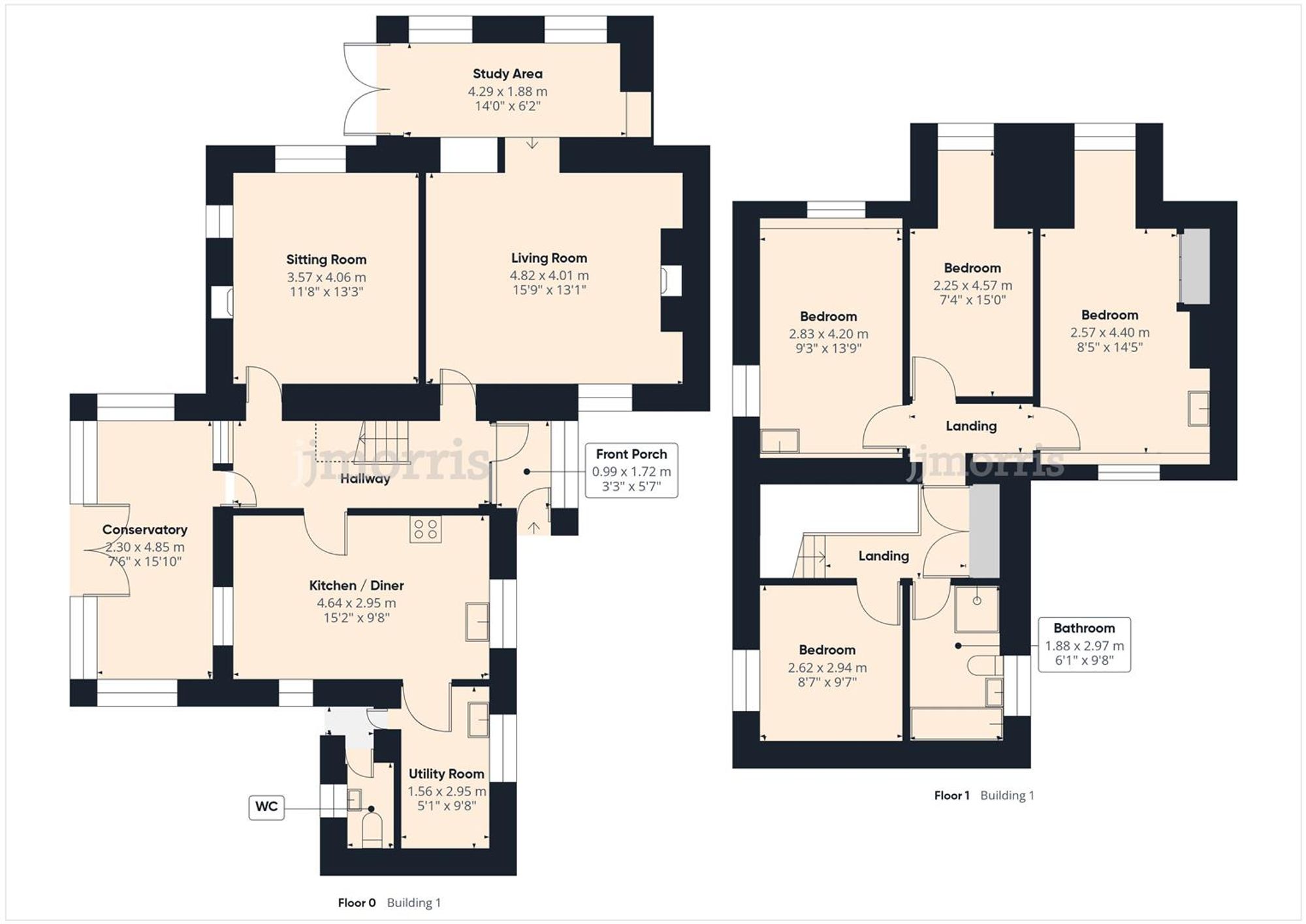 Floorplan for Landshipping, Narberth, SA67