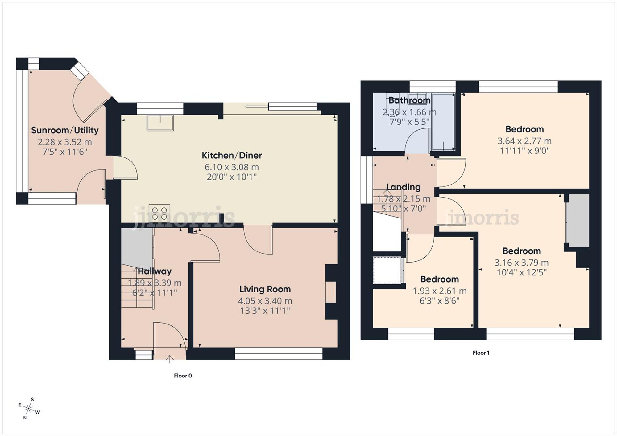Floorplan for Maesglas, Cardigan, SA43