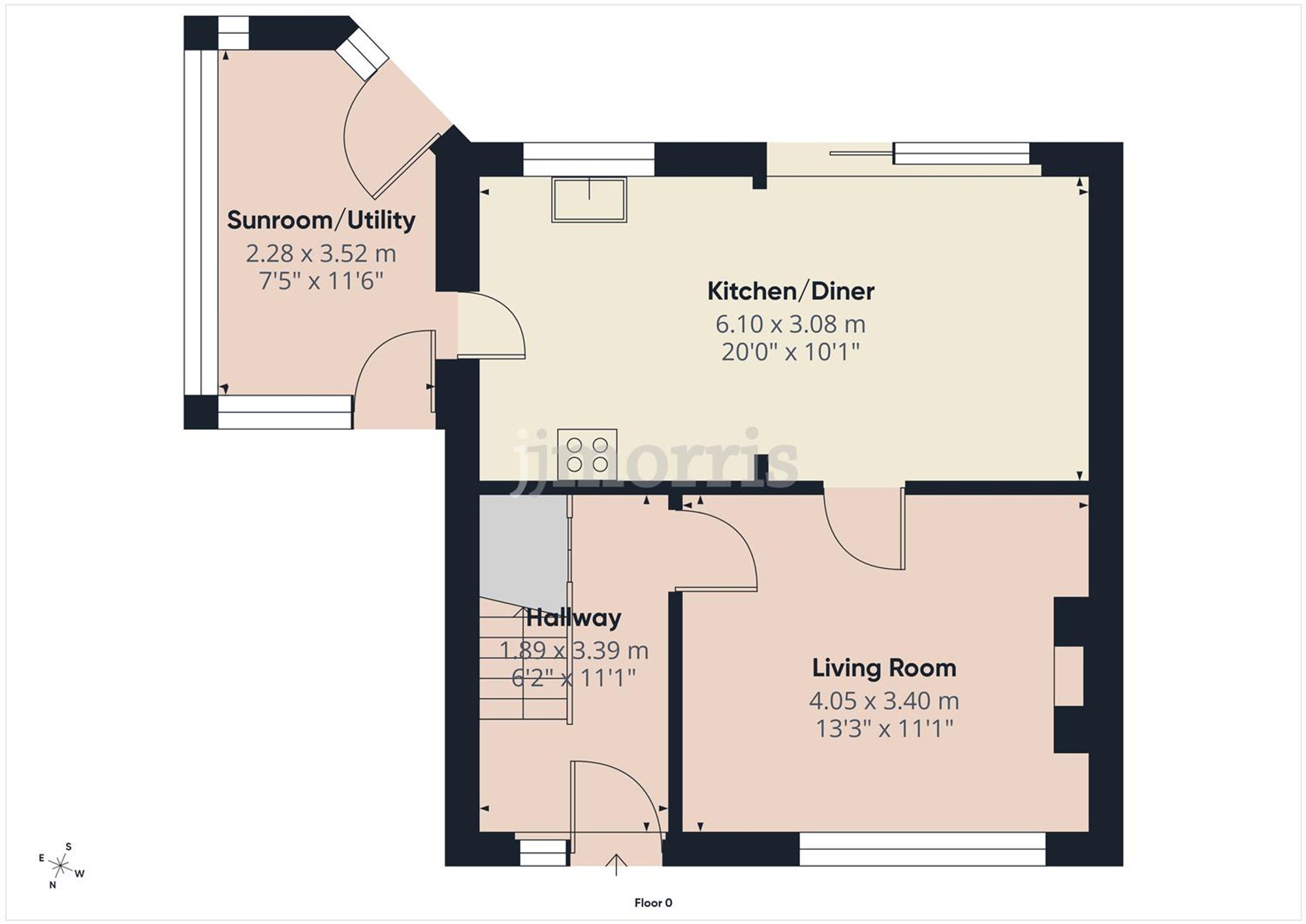 Floorplan for Maesglas, Cardigan, SA43