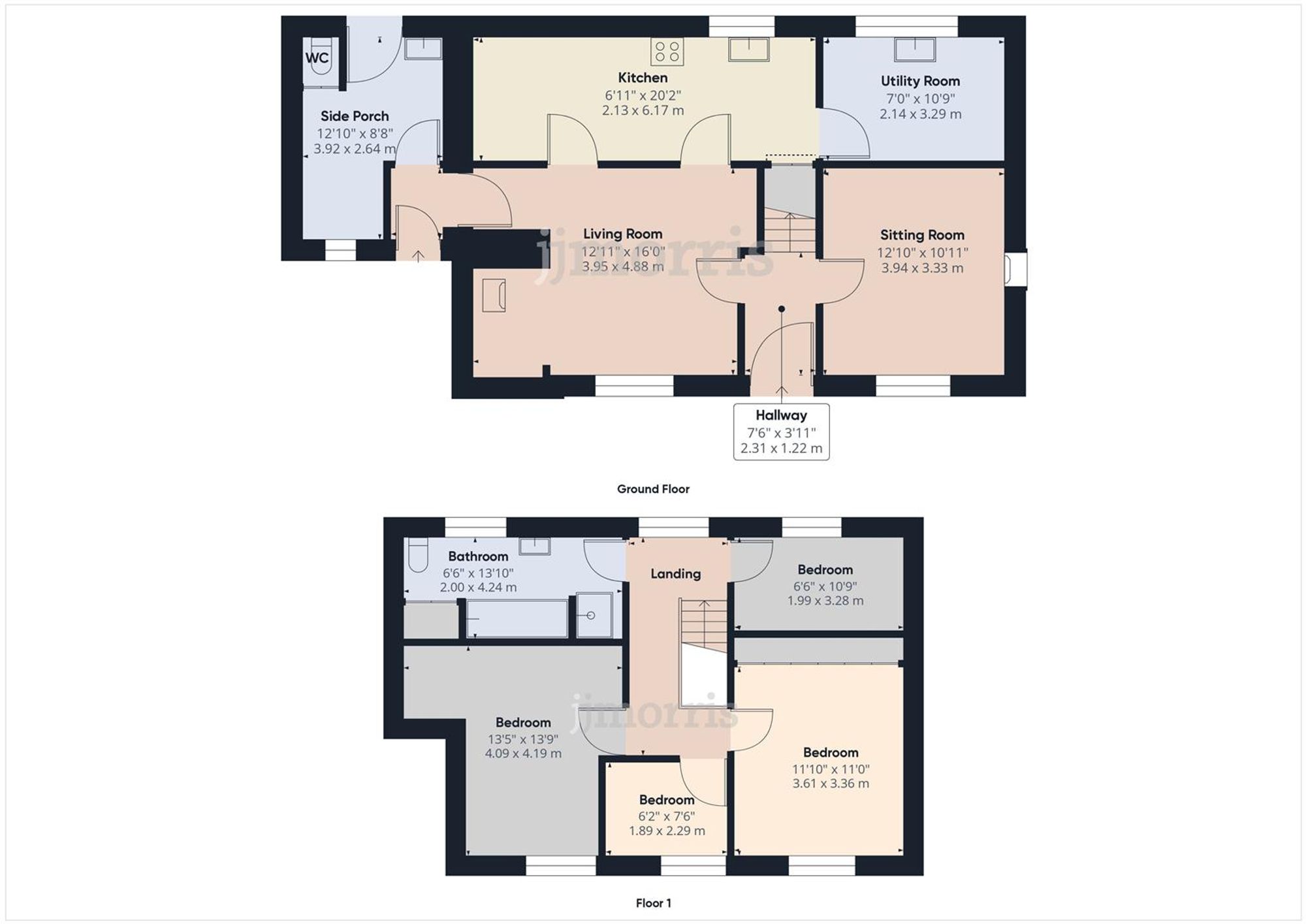 Floorplan for Llanboidy, Whitland, SA34