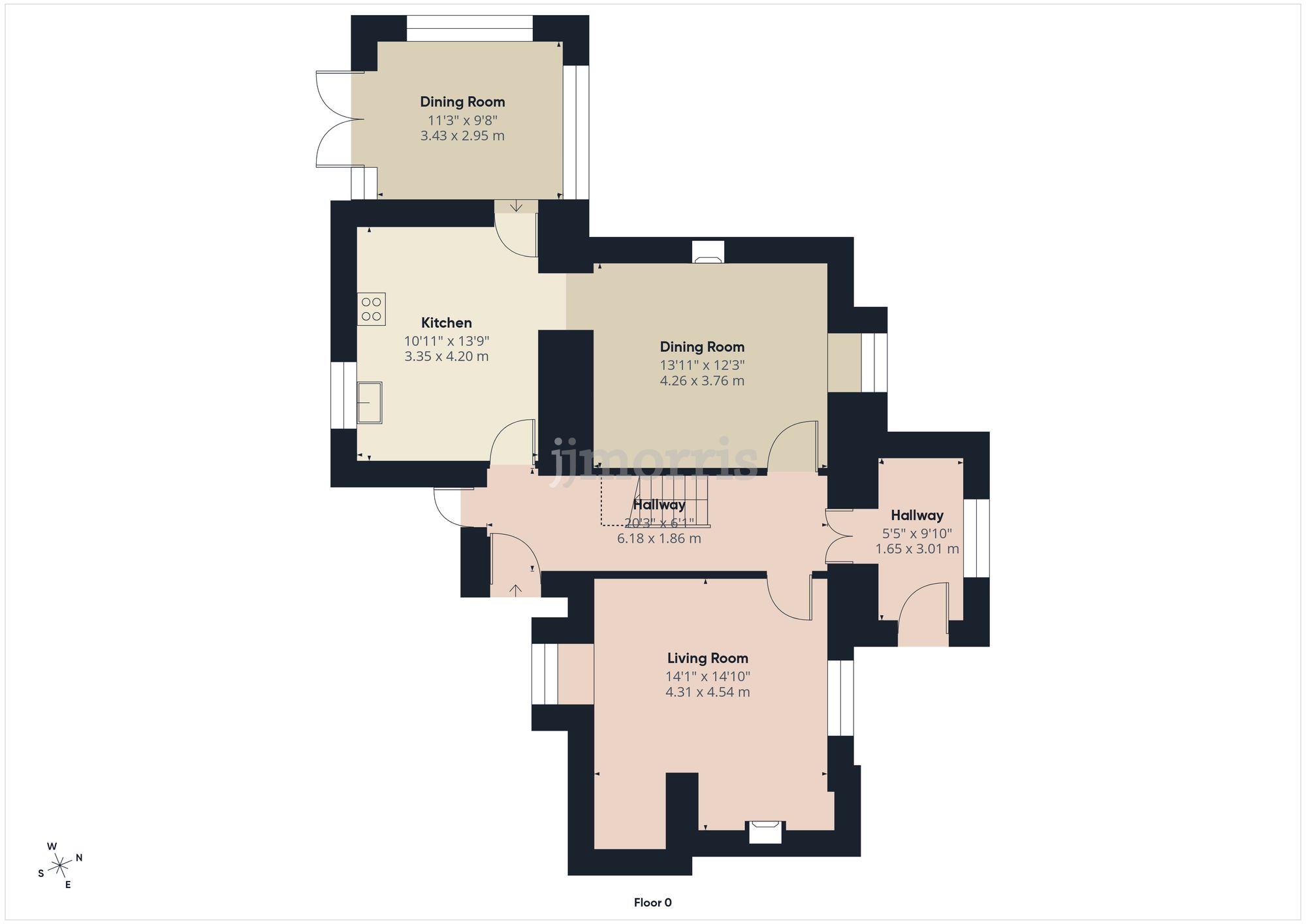 Floorplan for Tegryn, Llanfyrnach, SA35