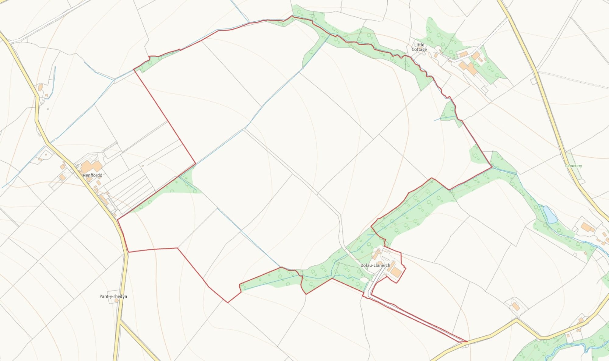 Floorplan for Tegryn, Llanfyrnach, SA35