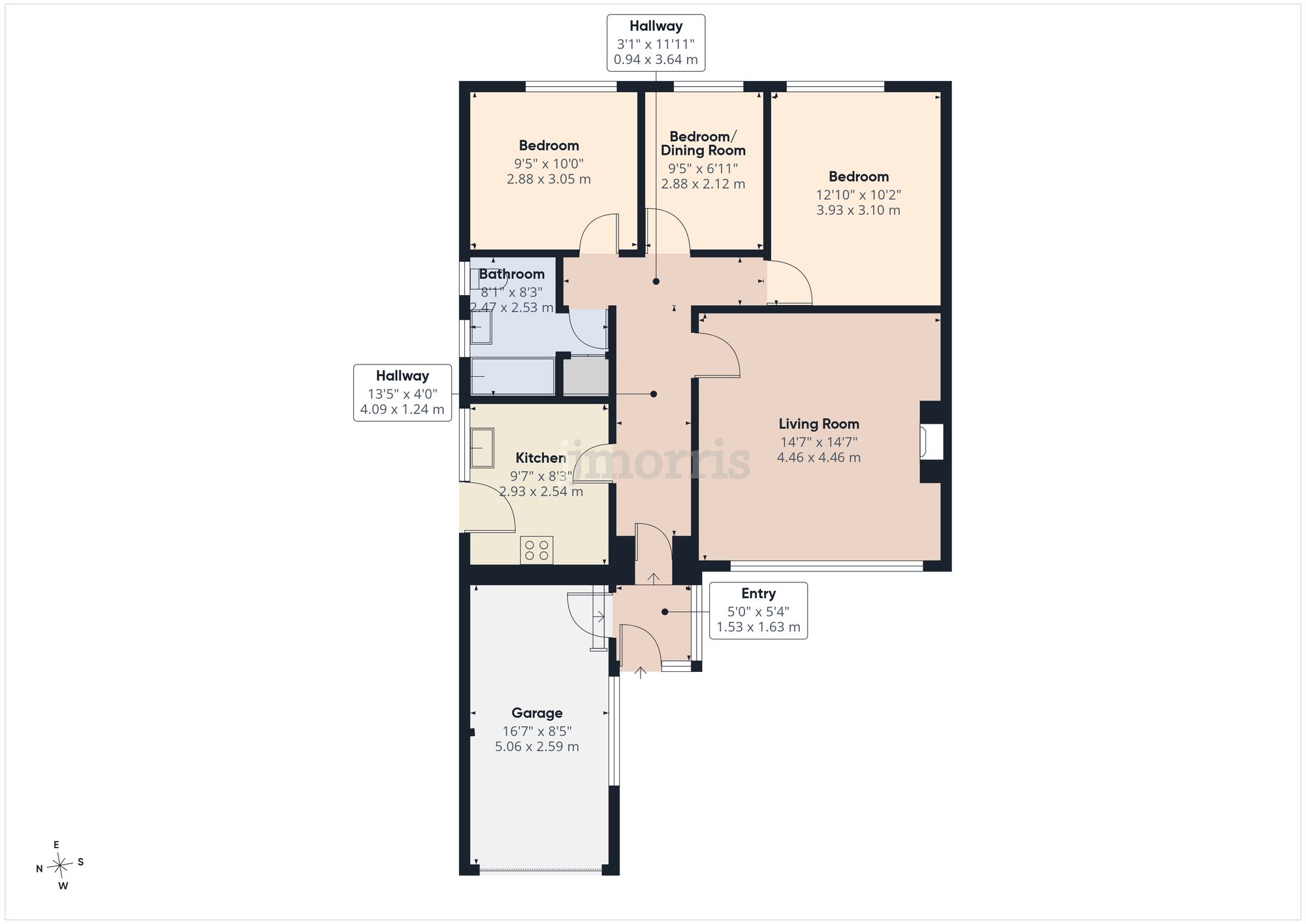 Floorplan for Penparc, Cardigan, SA43